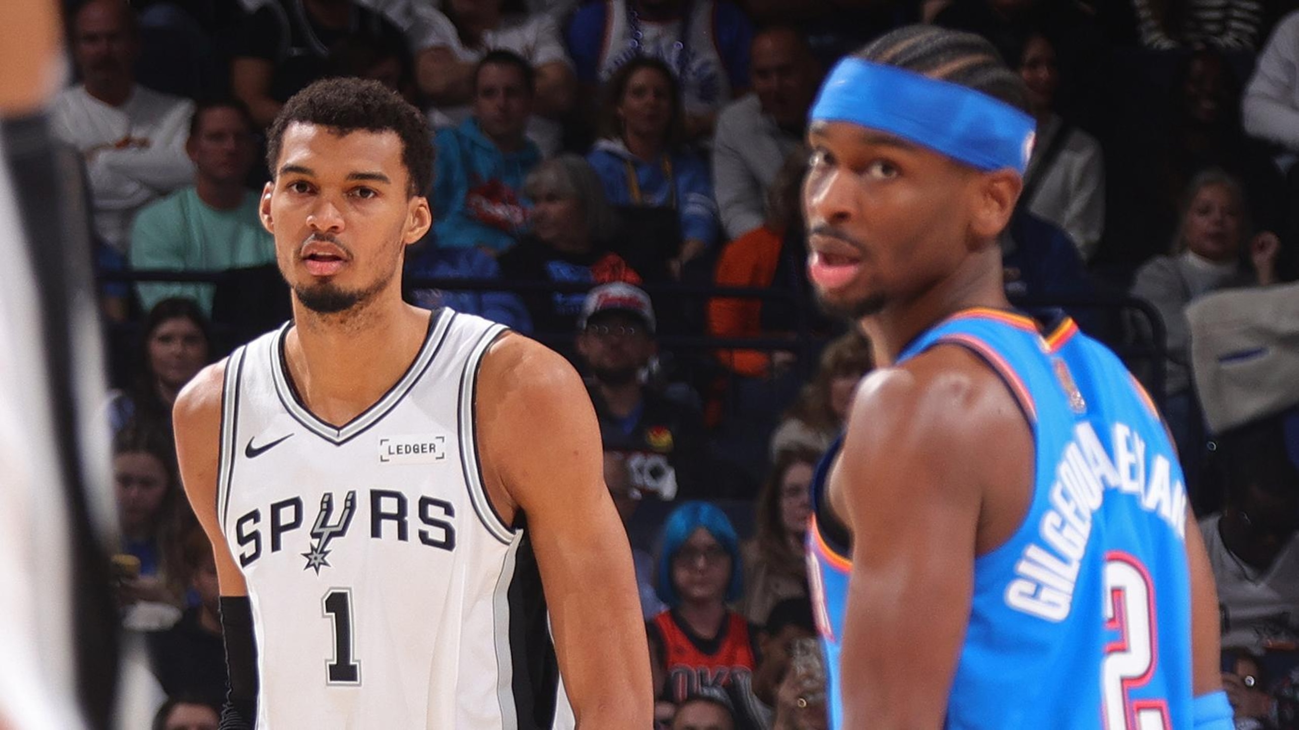 San Antonio Spurs v Oklahoma City Thunder