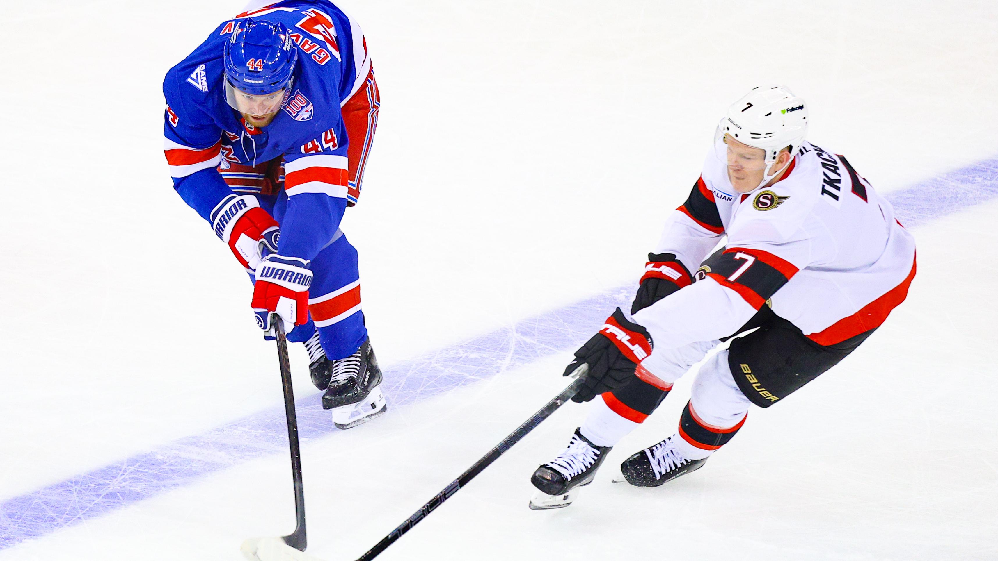 NHL: JAN 14 Senators at Rangers