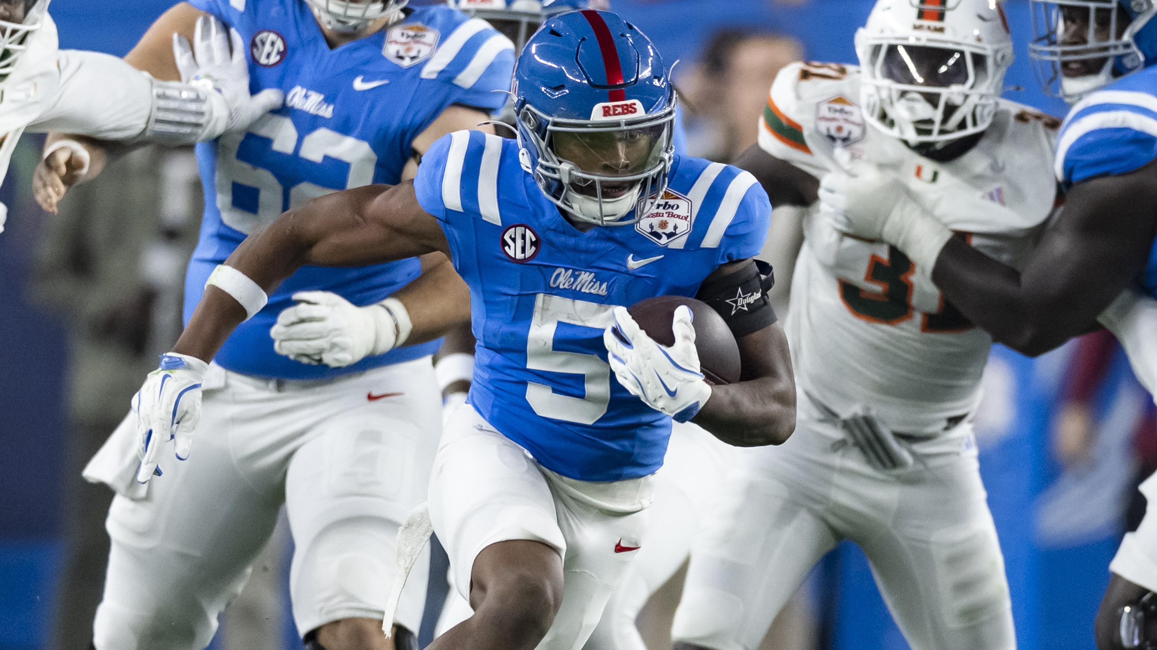 College Football Playoff Semifinal - Vrbo Fiesta Bowl: Miami v Ole Miss College Football Playoff Semifinal - Vrbo Fiesta Bowl: Miami v Ole Miss