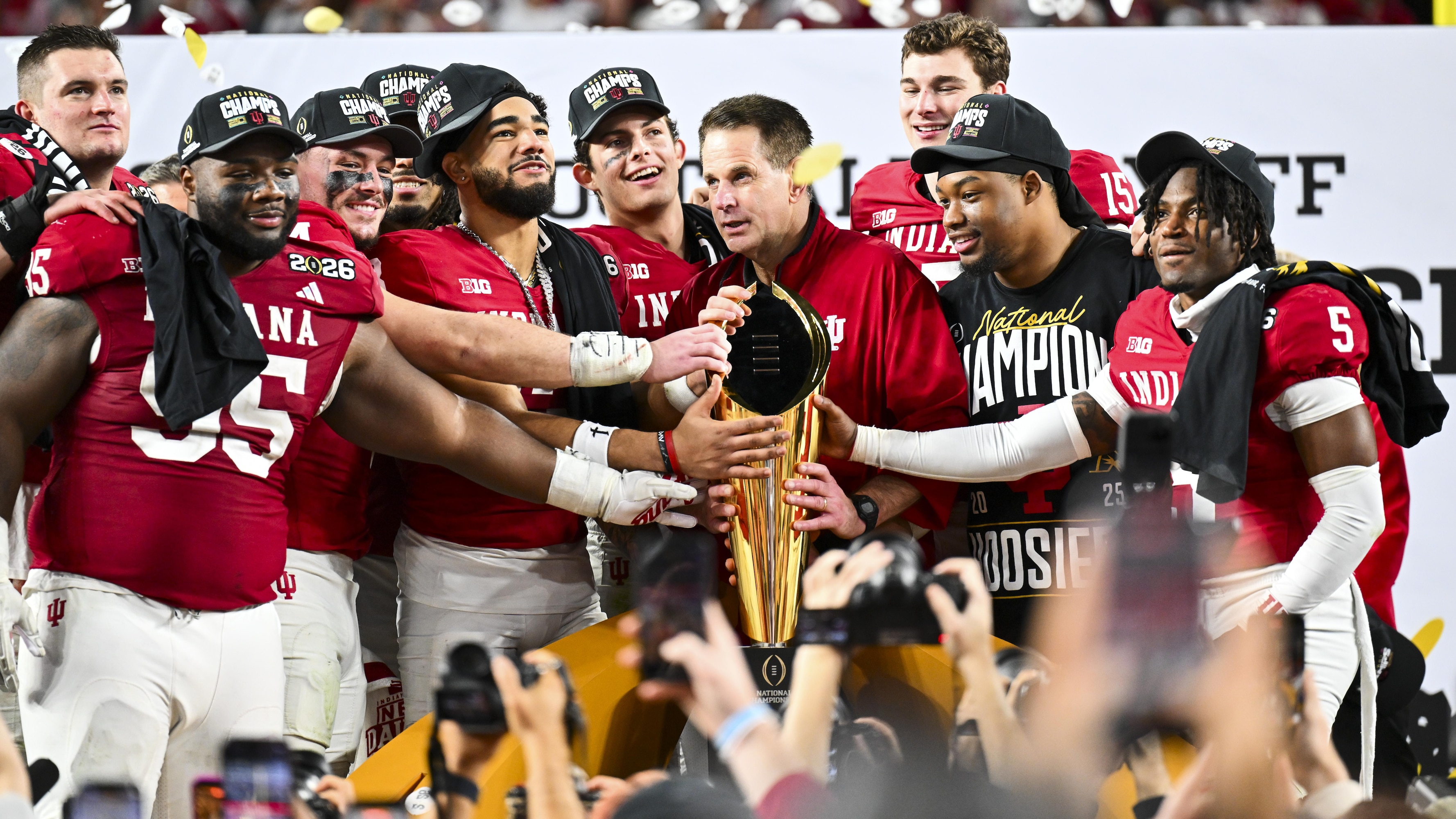 Indiana Unveils Multiple Championship Rings to Commemorate CFP Title ...
