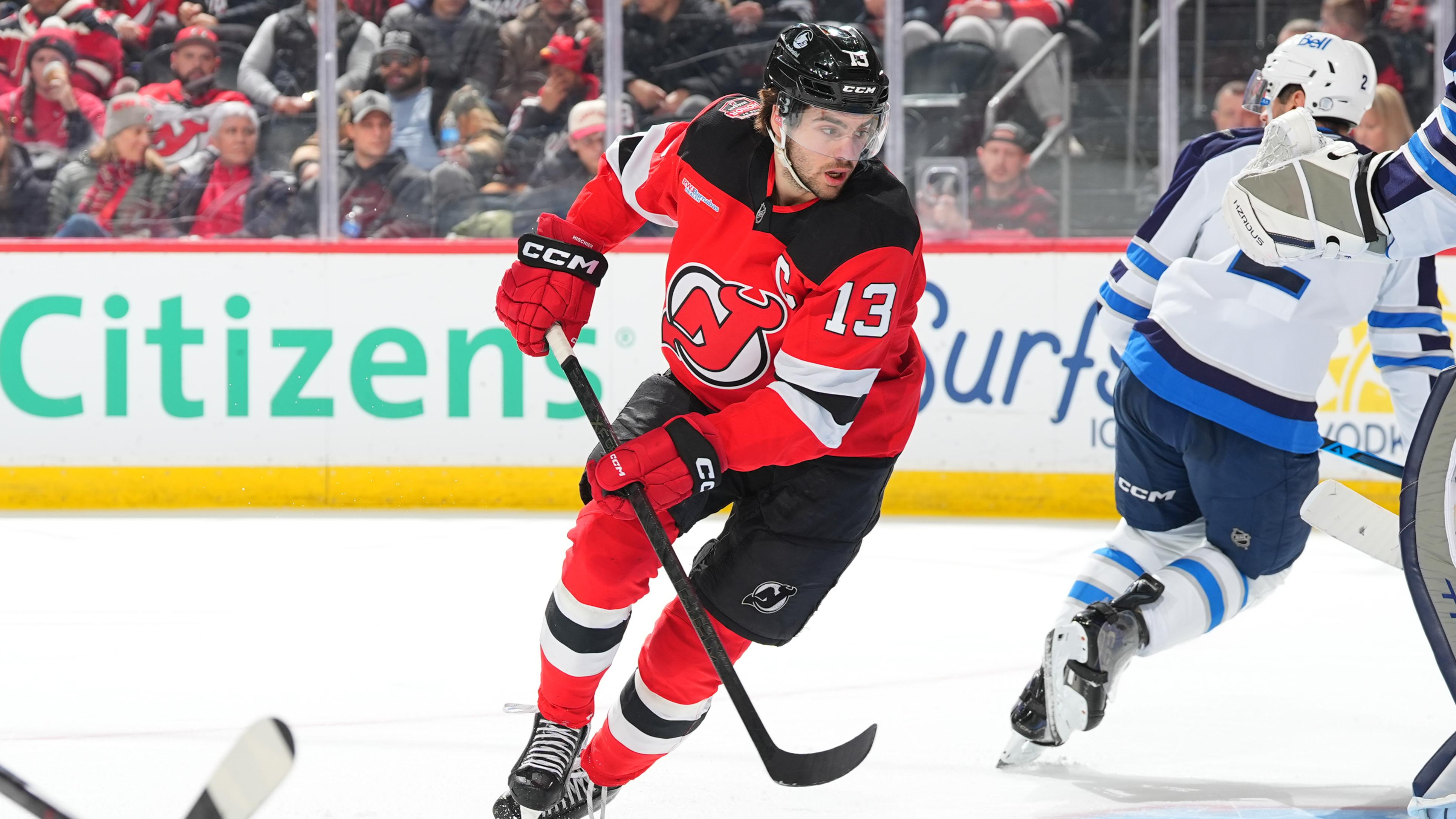 Winnipeg Jets v New Jersey Devils