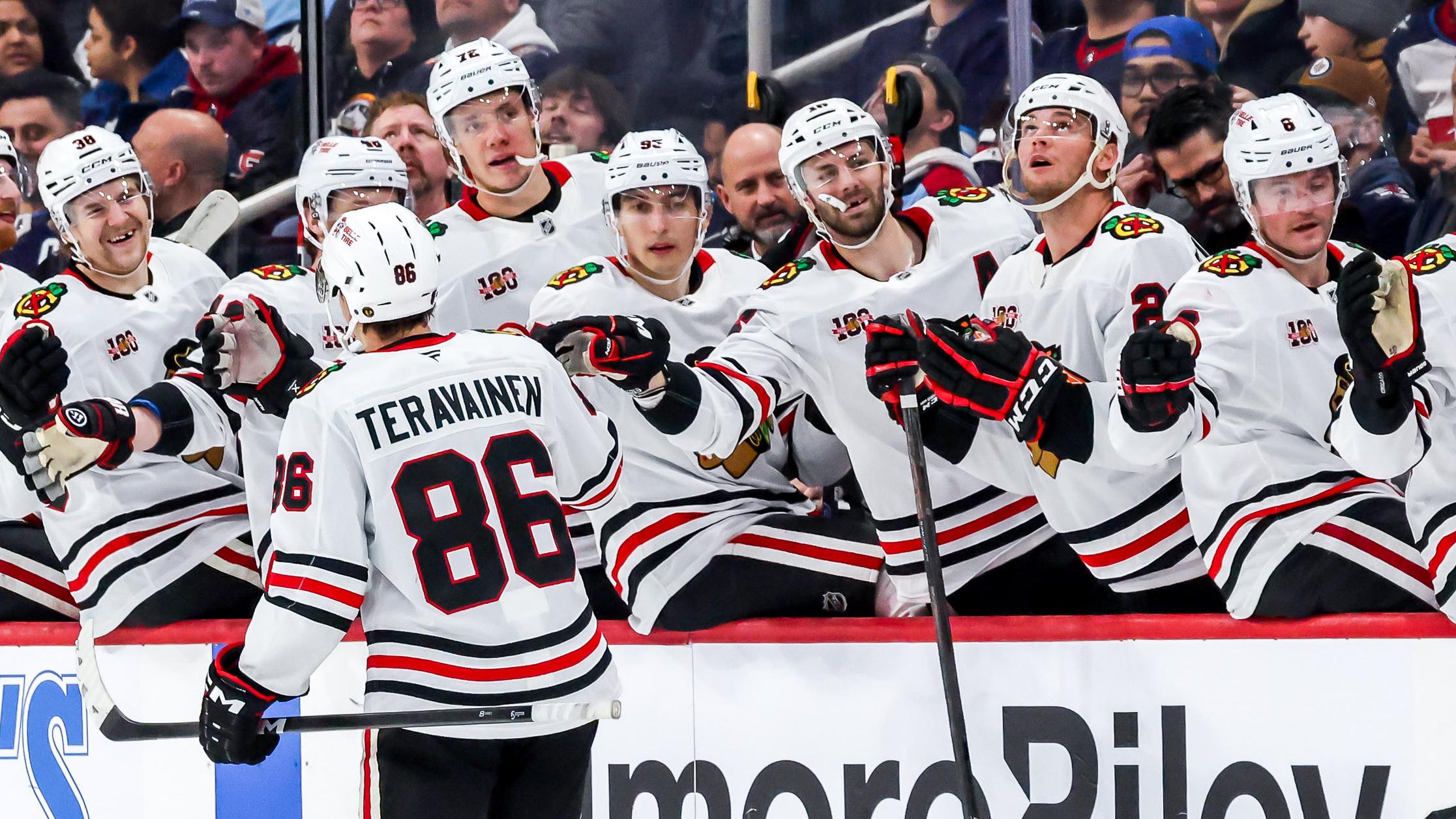 Chicago Blackhawks v Winnipeg Jets