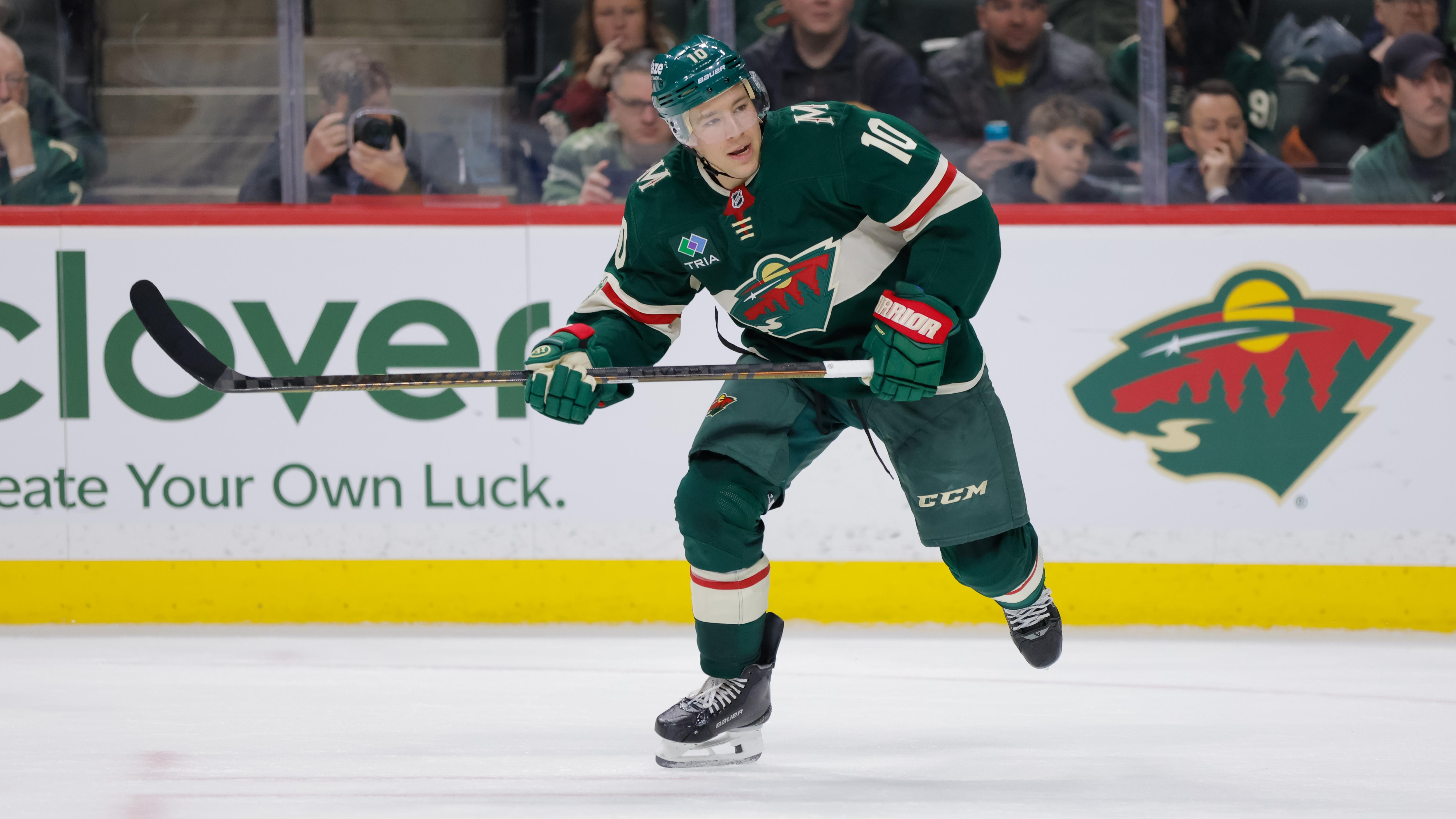 NHL: MAR 10 Mammoth at Wild