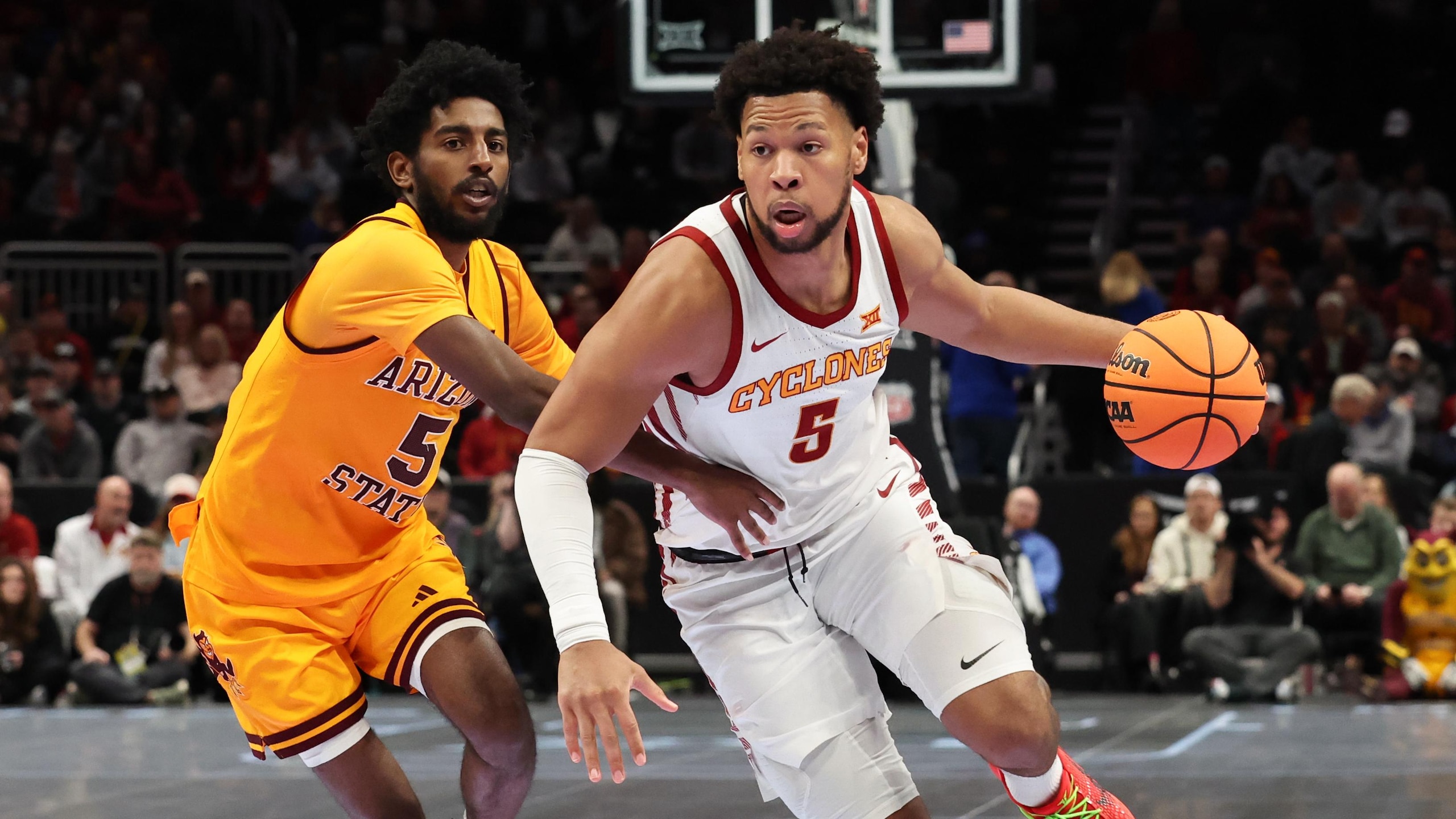 COLLEGE BASKETBALL: MAR 11 Big 12 Tournament Arizona State vs Iowa State