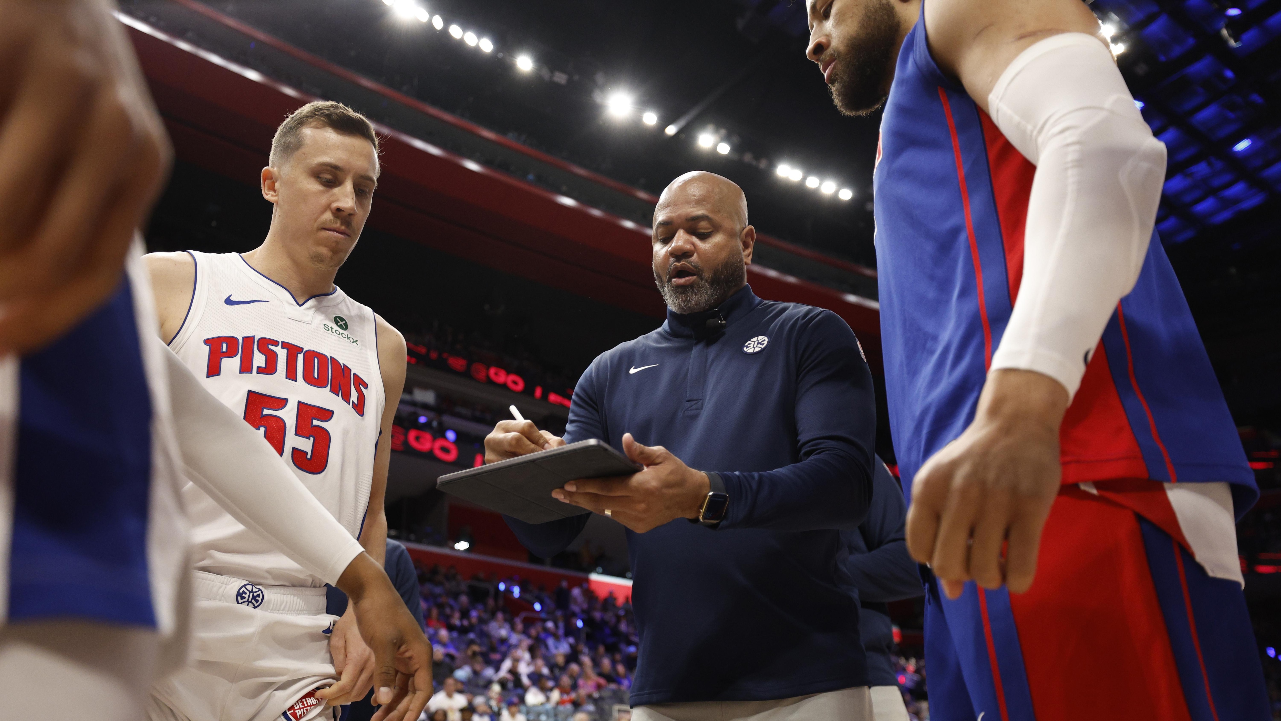 Philadelphia 76ers v Detroit Pistons