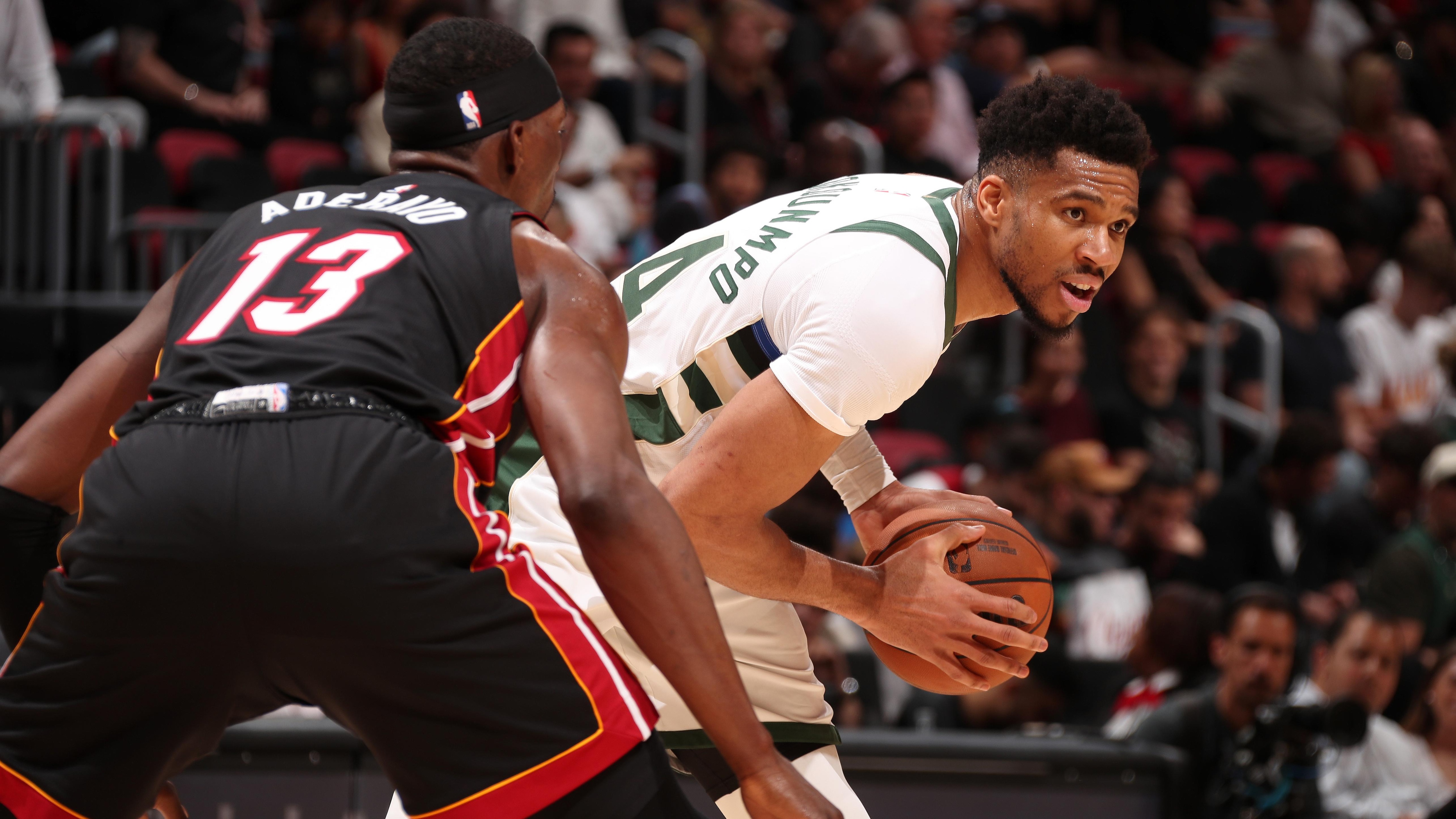 Milwaukee Bucks v Miami Heat
