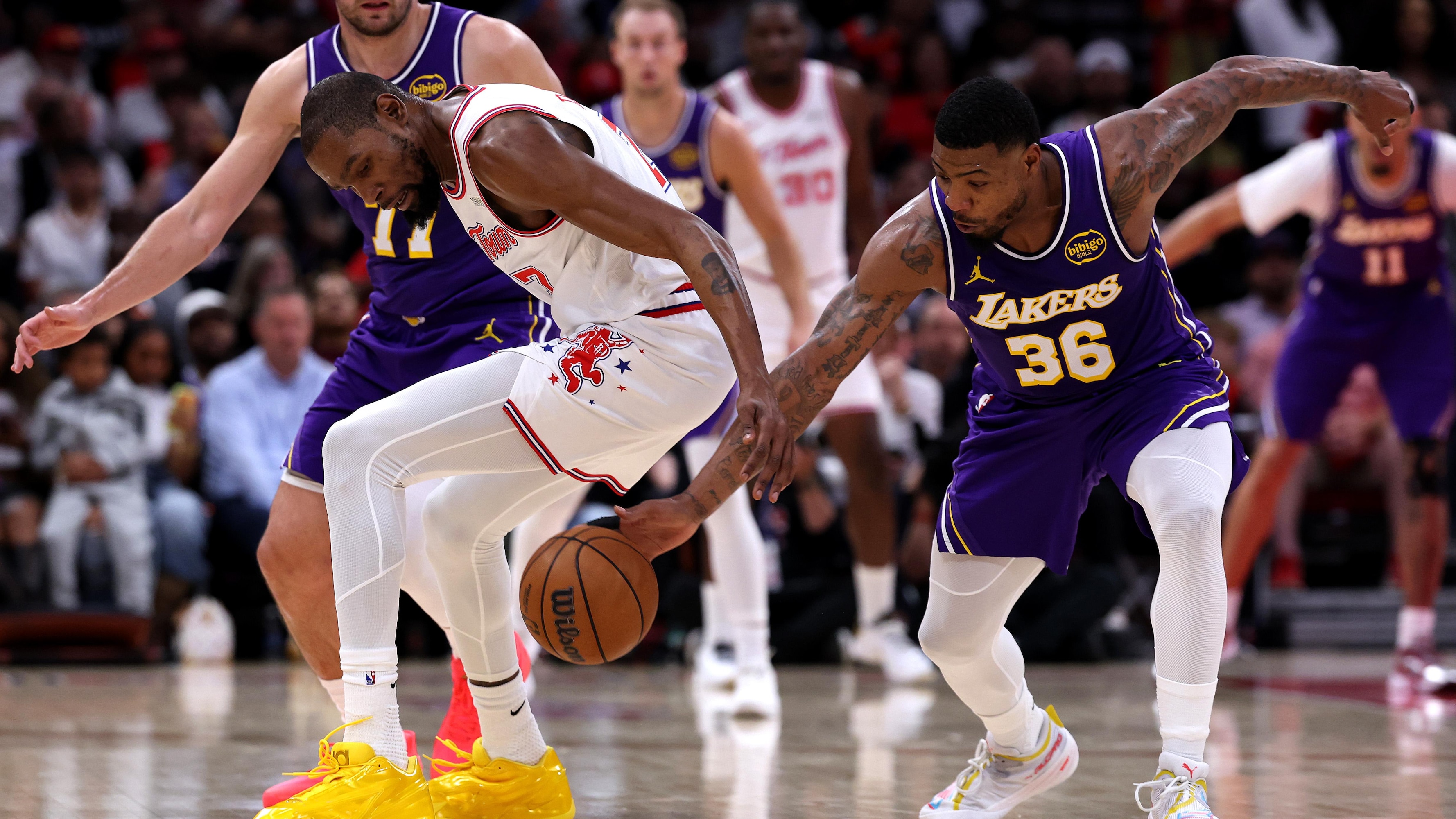 Marcus Smart Says Rockets Will Try to 'Punk Us,' Explains How Lakers Need to Respond in NBA Playoffs