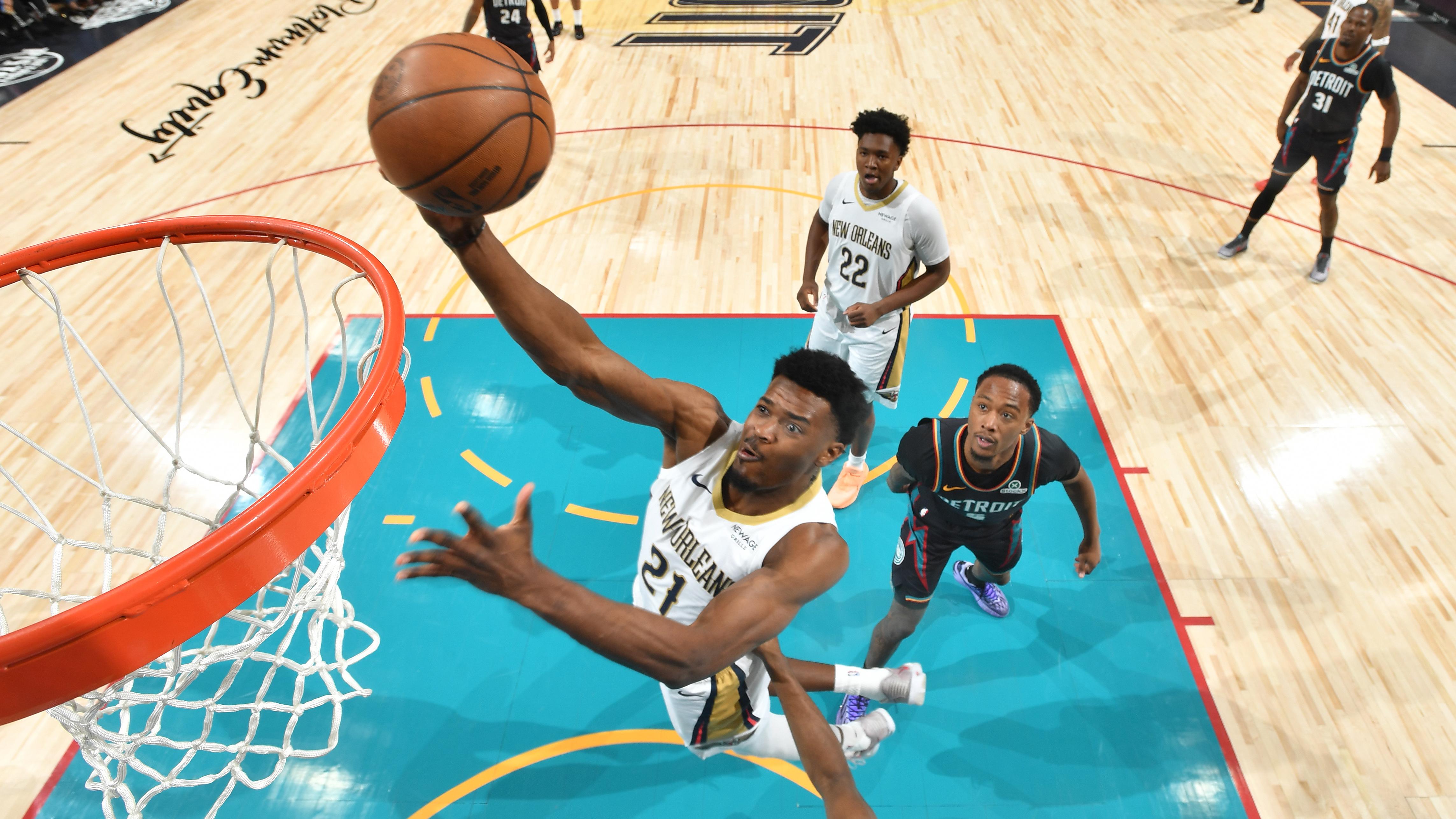 New Orleans Pelicans v Detroit Pistons