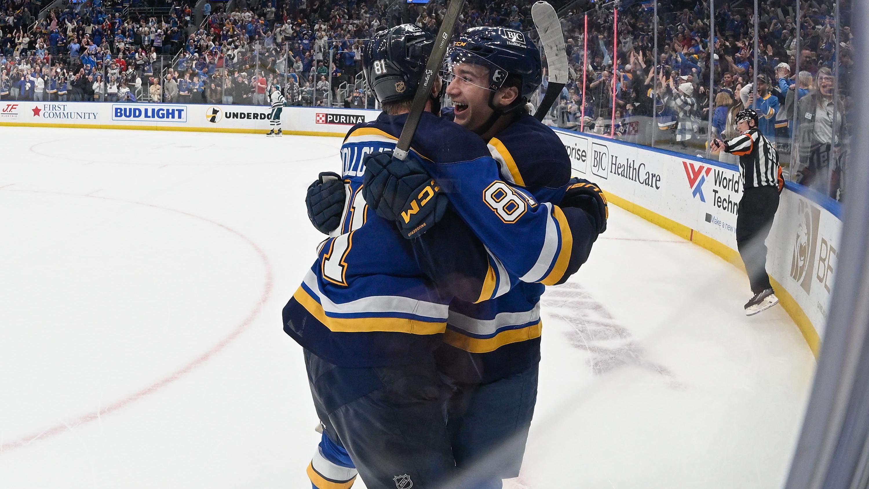 San Jose Sharks v St. Louis Blues