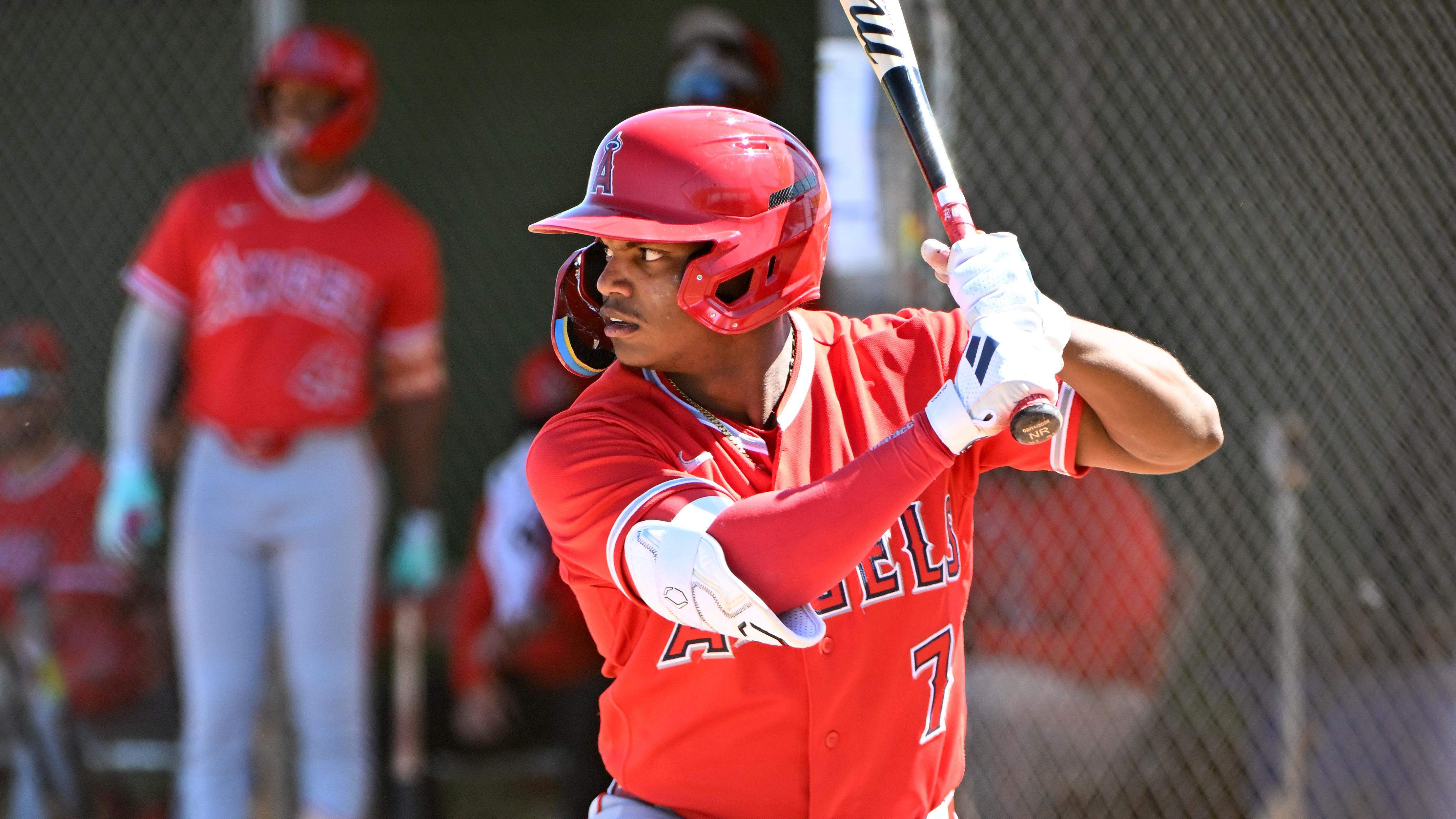 Los Angeles Angels v Milwaukee Brewers minor leaguers