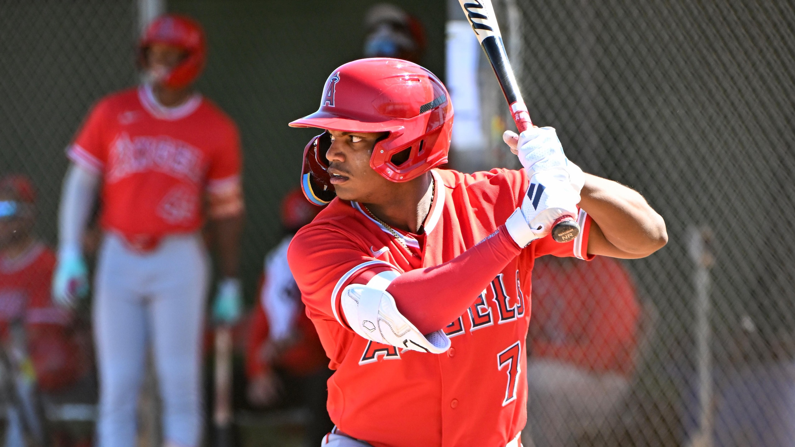 Los Angeles Angels v Milwaukee Brewers minor leaguers Los Angeles Angels v Milwaukee Brewers minor leaguers