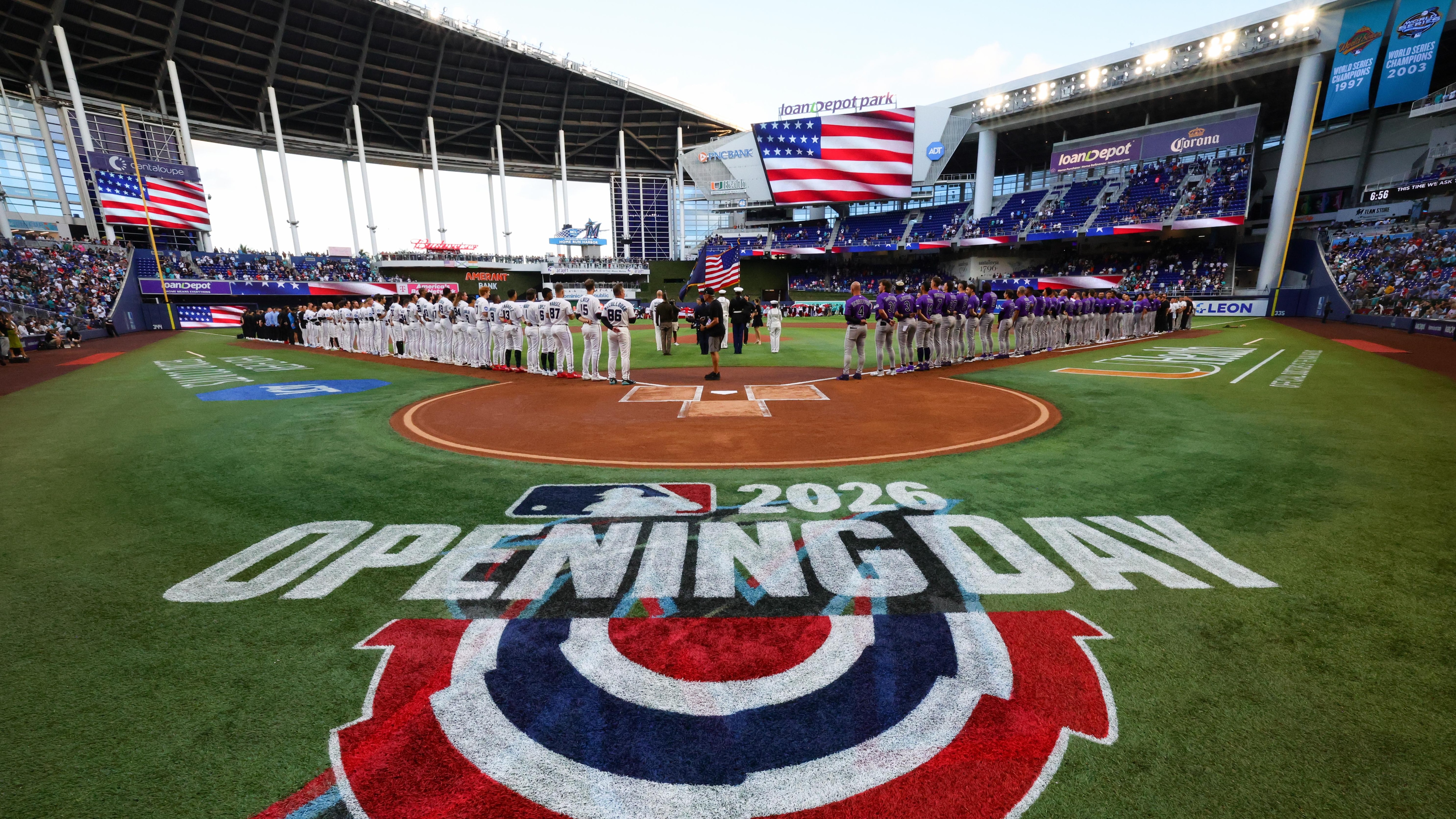 Colorado Rockies v. Miami Marlins