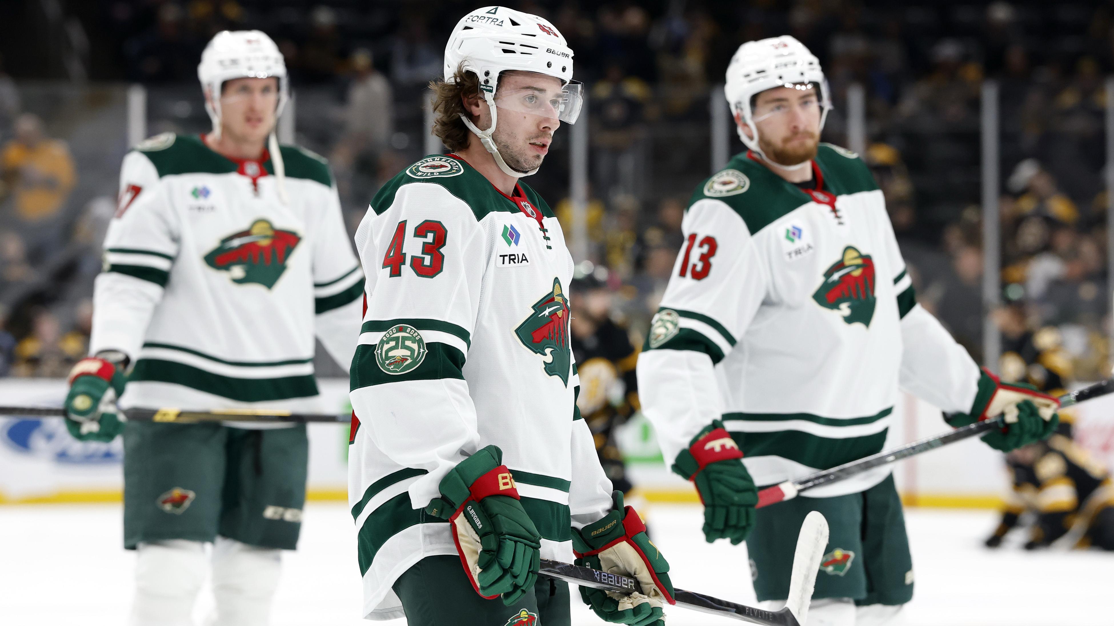 NHL: MAR 28 Wild at Bruins