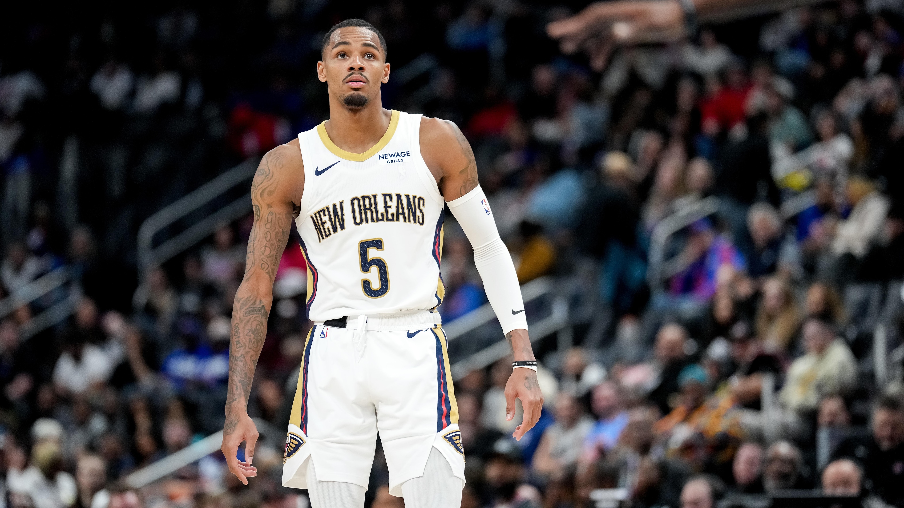 New Orleans Pelicans v Detroit Pistons New Orleans Pelicans v Detroit Pistons
