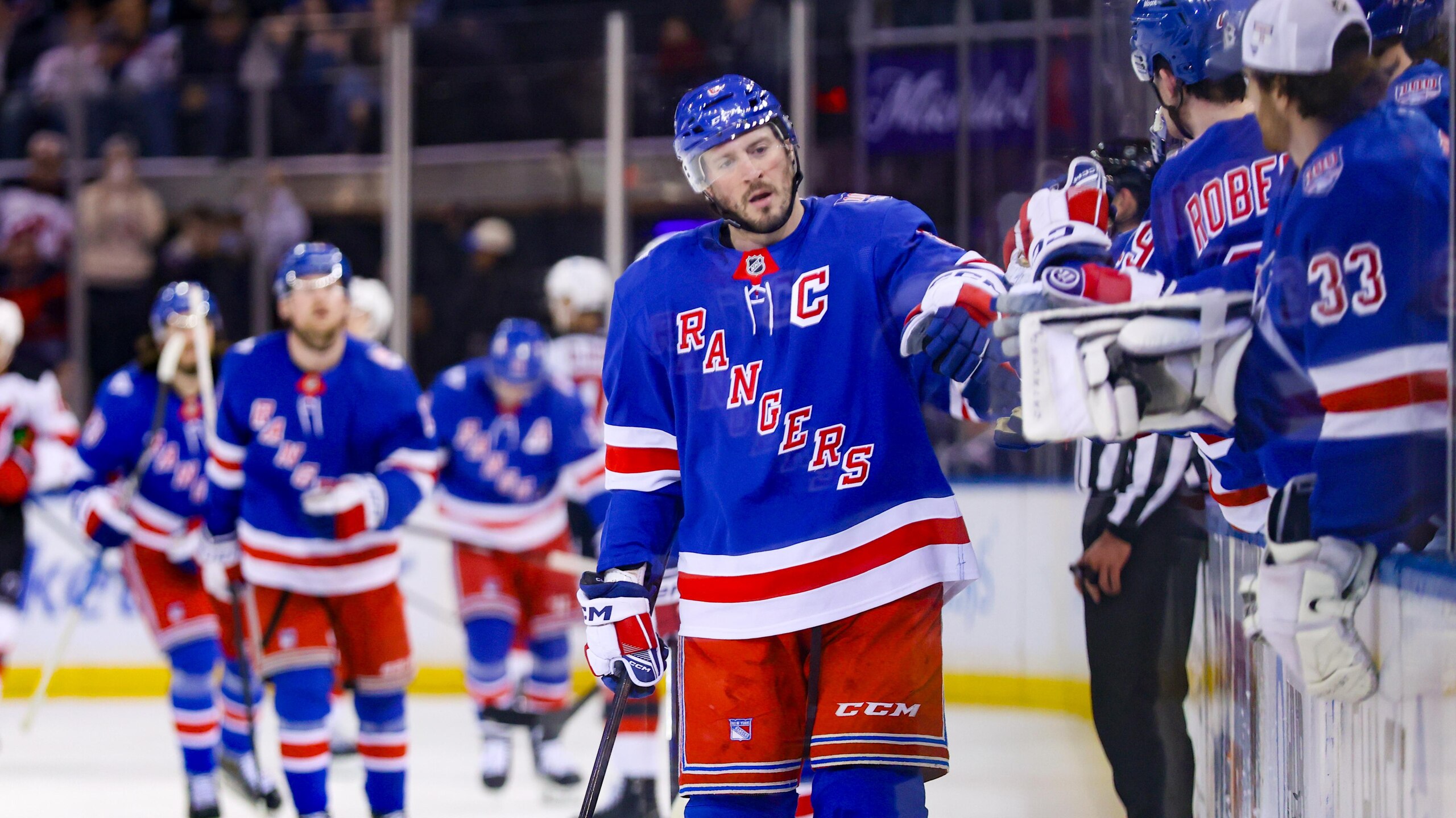 NHL: MAR 31 Devils at Rangers NHL: MAR 31 Devils at Rangers