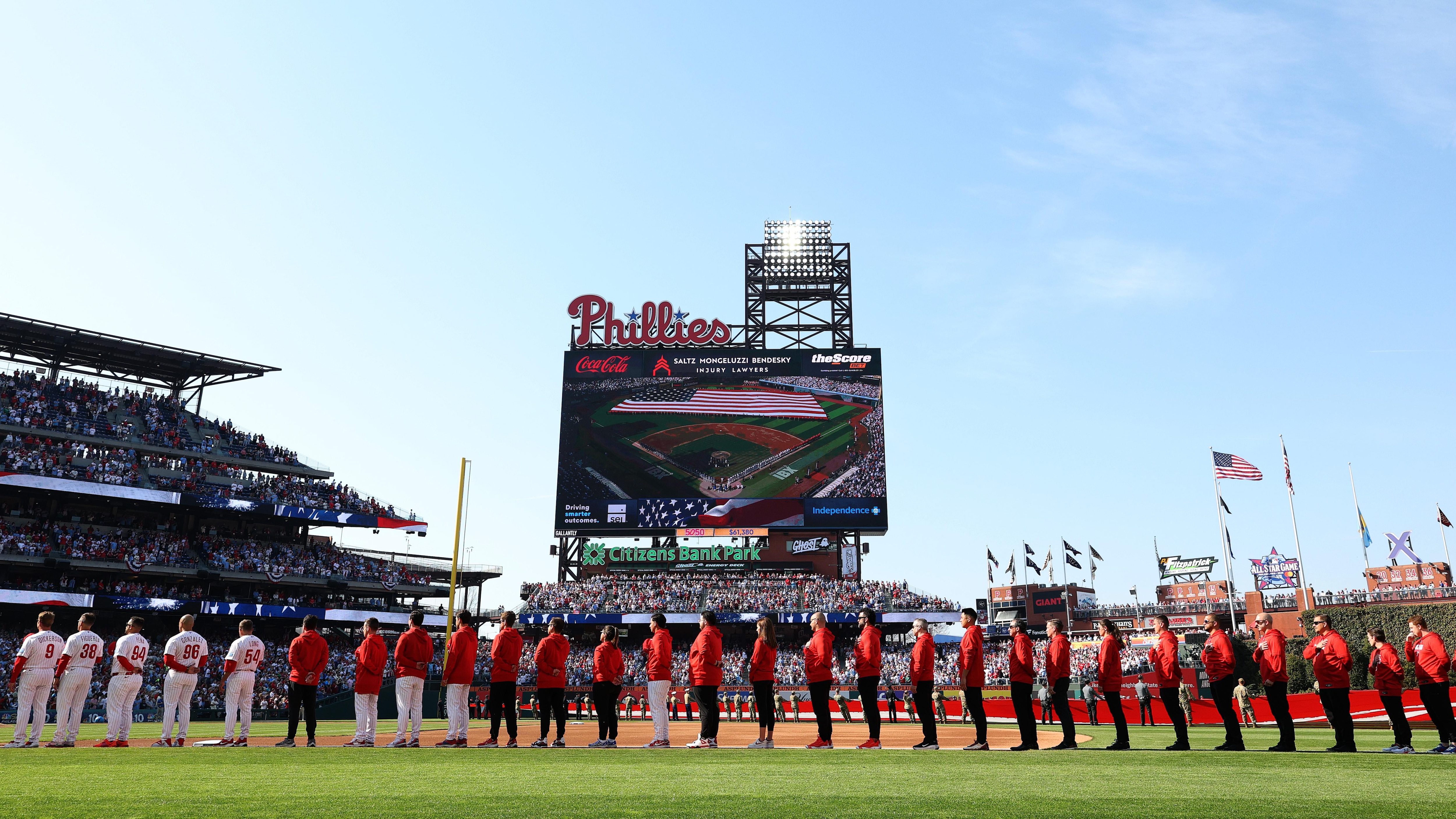 Texas Rangers v Philadelphia Phillies