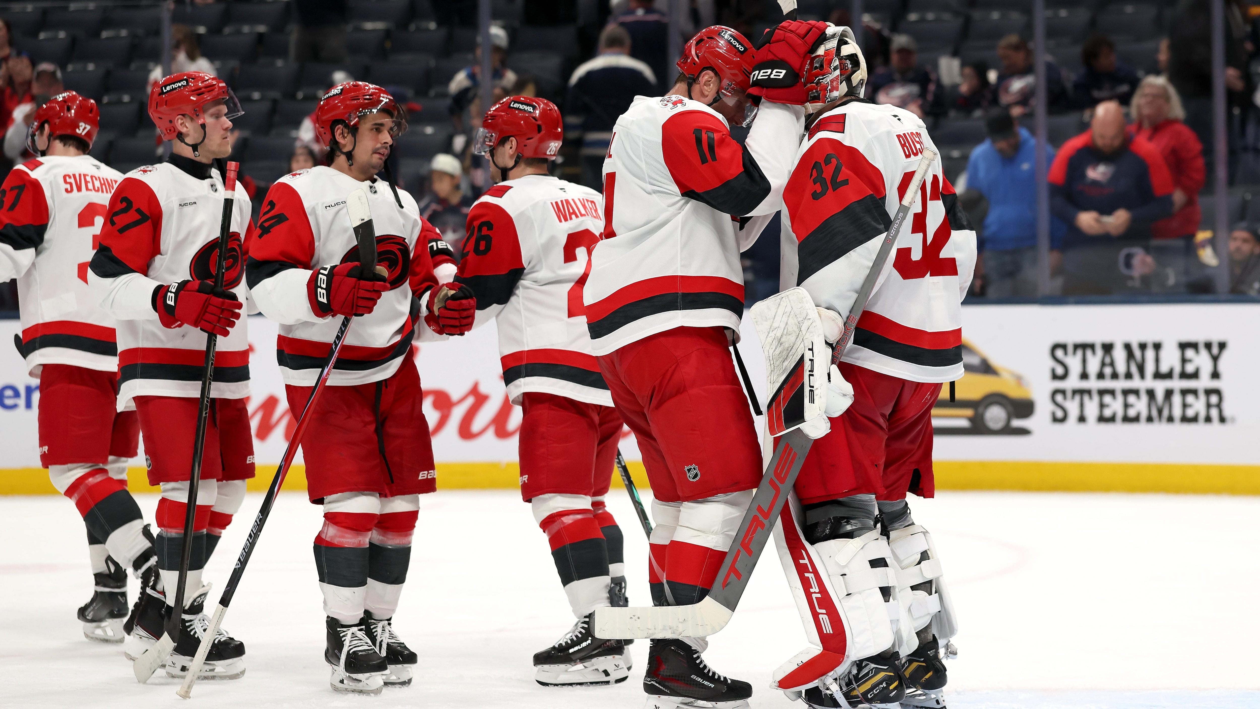 Carolina Hurricanes v Columbus Blue Jackets
