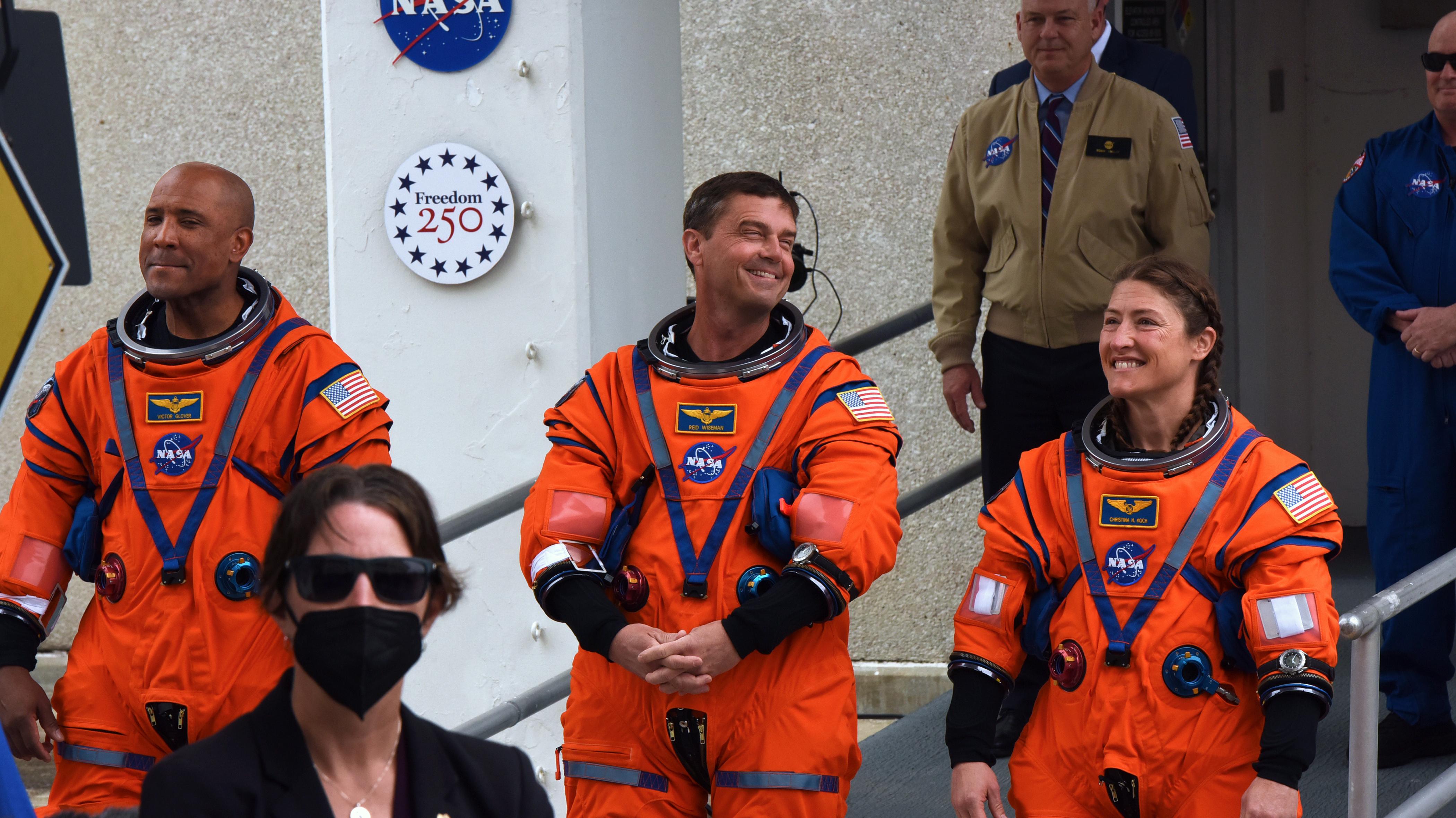 Artemis II Mission Astronauts Prepare for Launch Around the Moon at Cape Canaveral, Florida