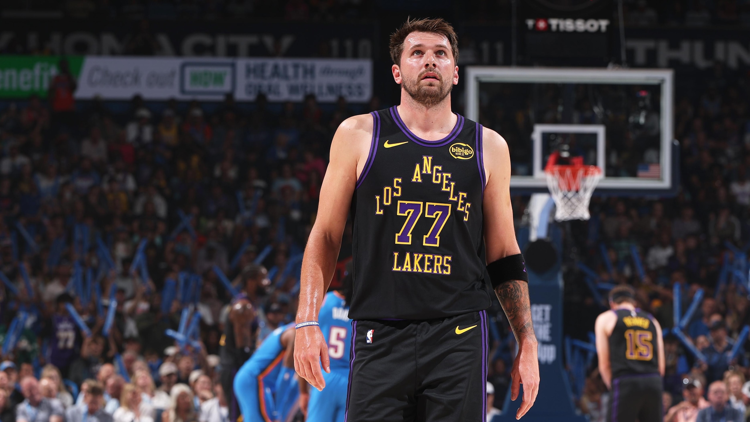 Los Angeles Lakers v Oklahoma City Thunder Los Angeles Lakers v Oklahoma City Thunder