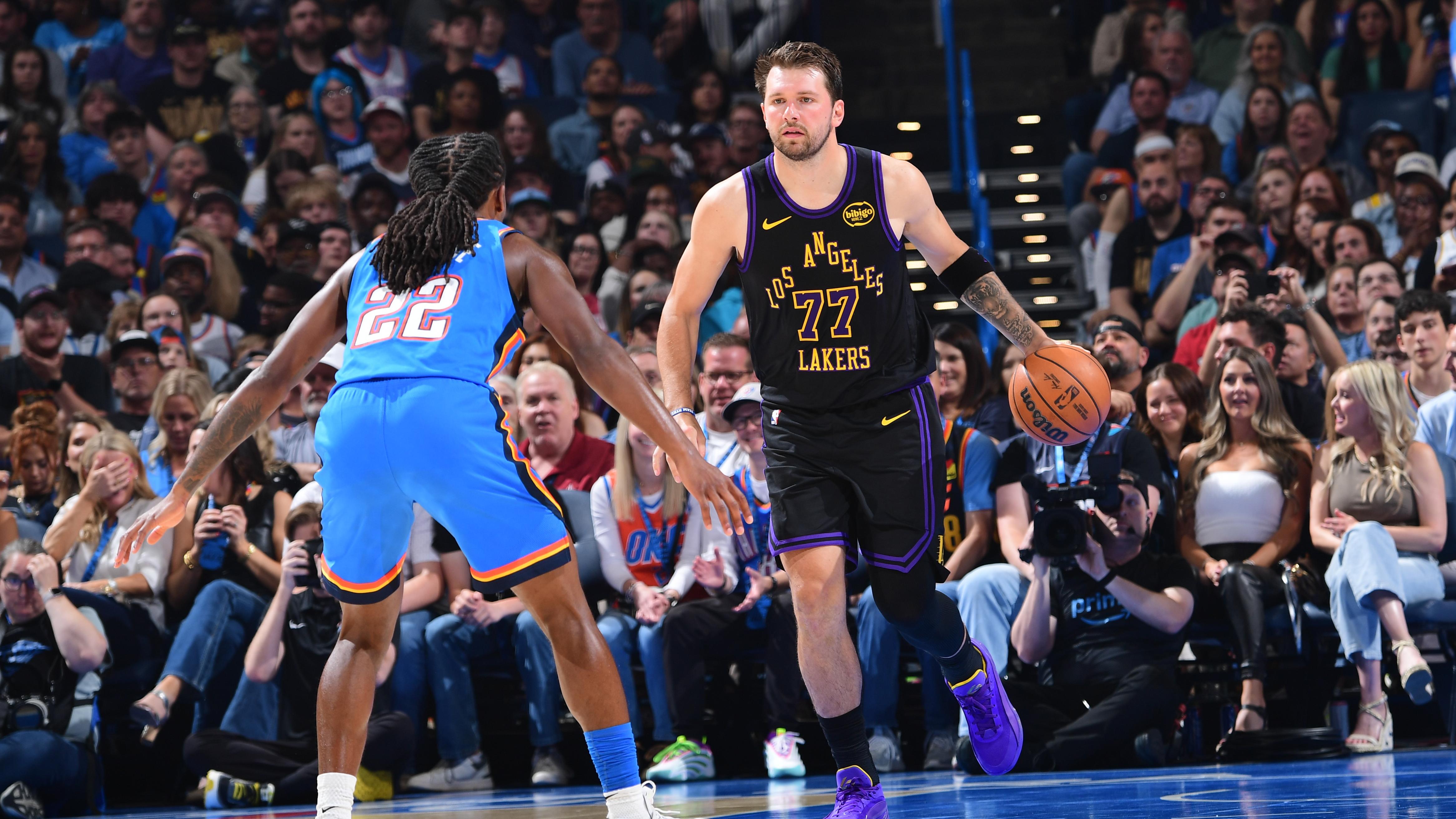 Los Angeles Lakers v Oklahoma City Thunder