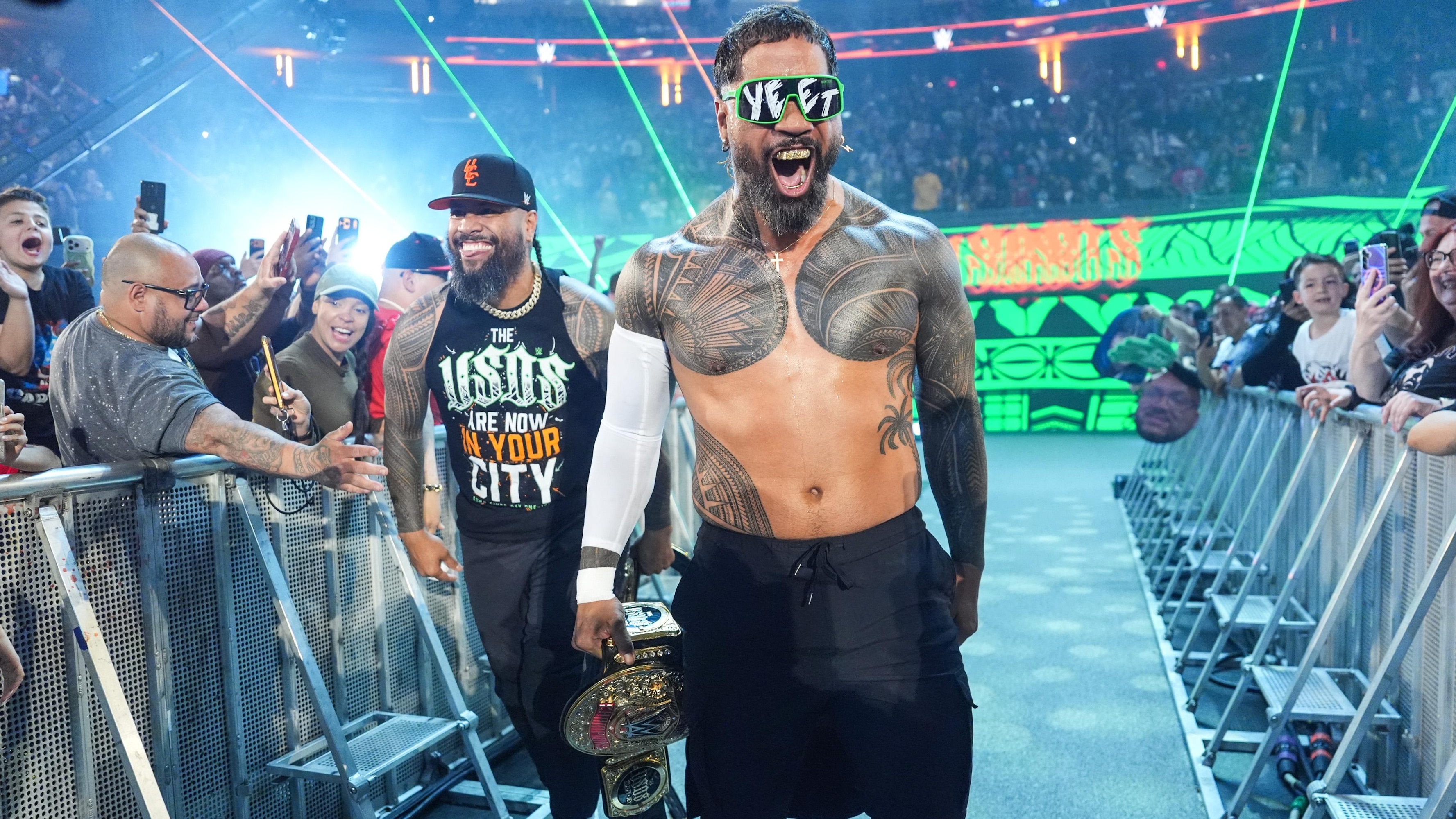 WWE's Jey Uso Fights Cam'ron in Trending Video After Heated Exchange Ahead of WrestleMania