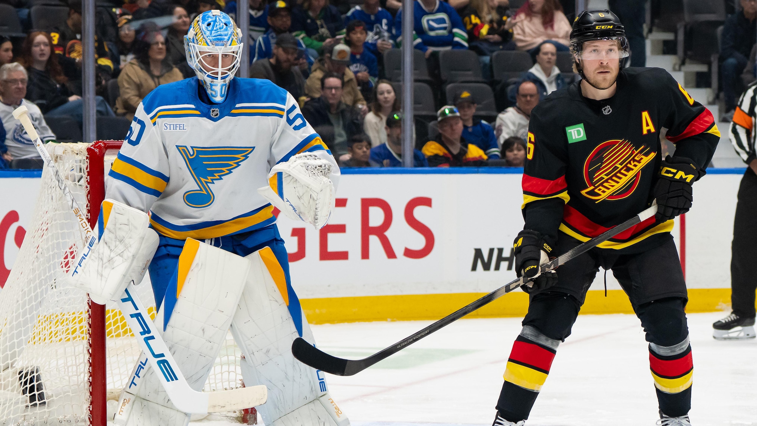 St. Louis Blues v Vancouver Canucks St. Louis Blues v Vancouver Canucks