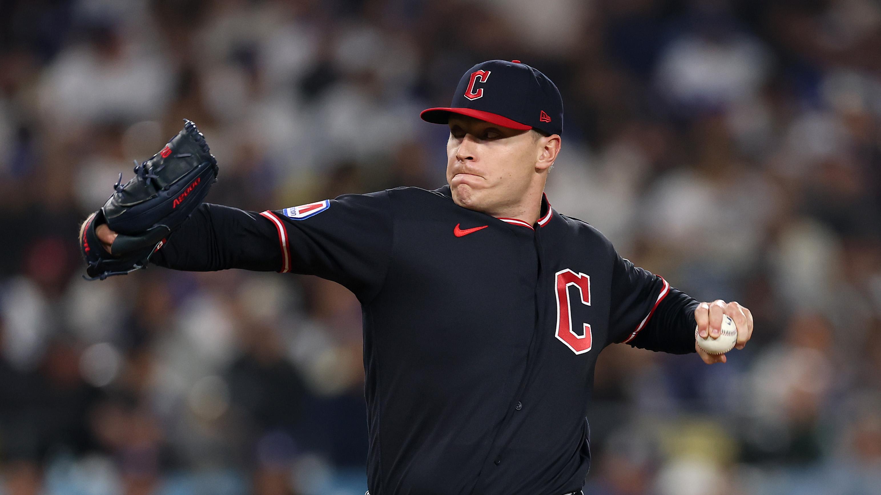 Cleveland Guardians v Los Angeles Dodgers