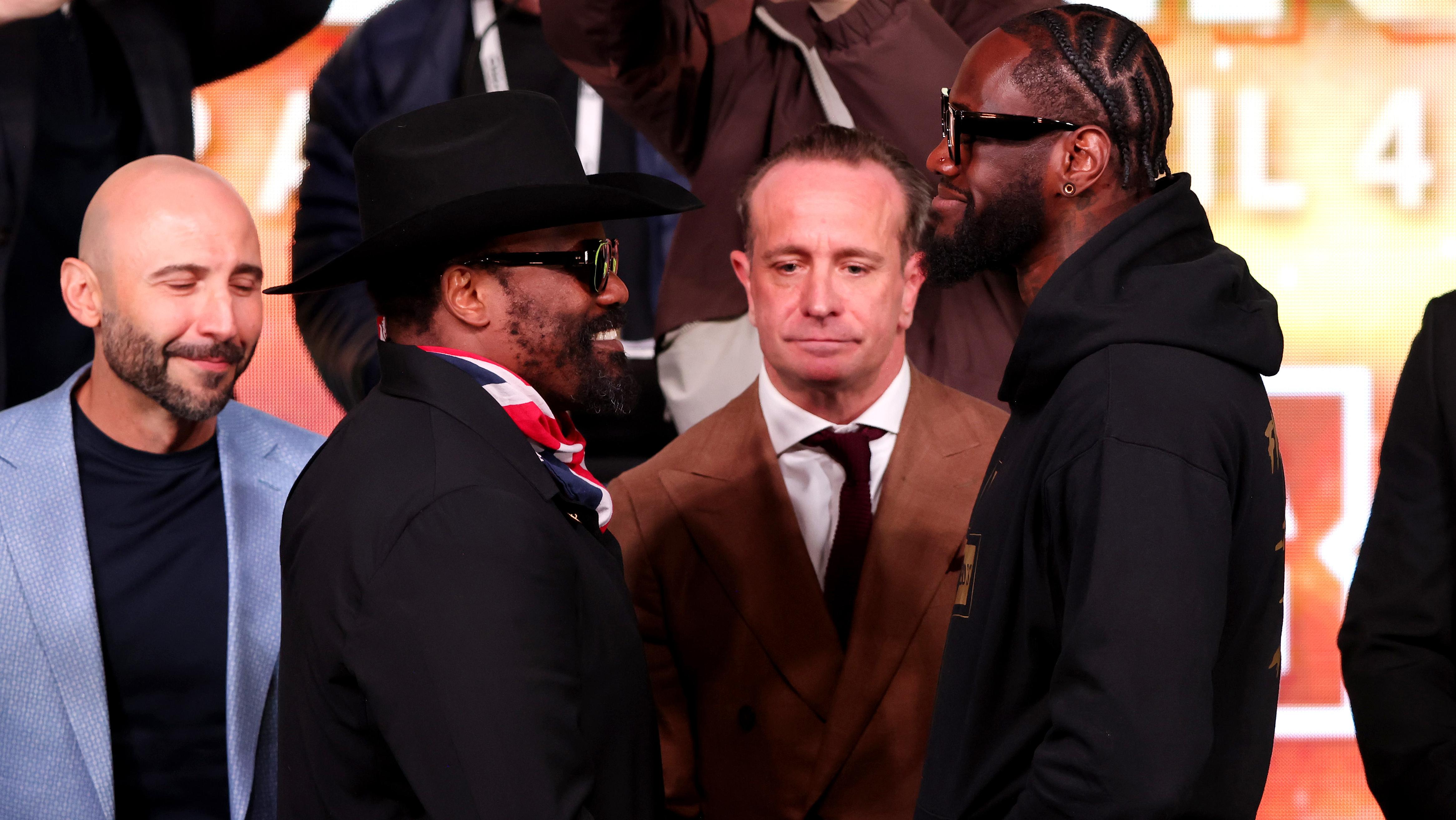 Dereck Chisora v Deontay Wilder: 100 Press Conference