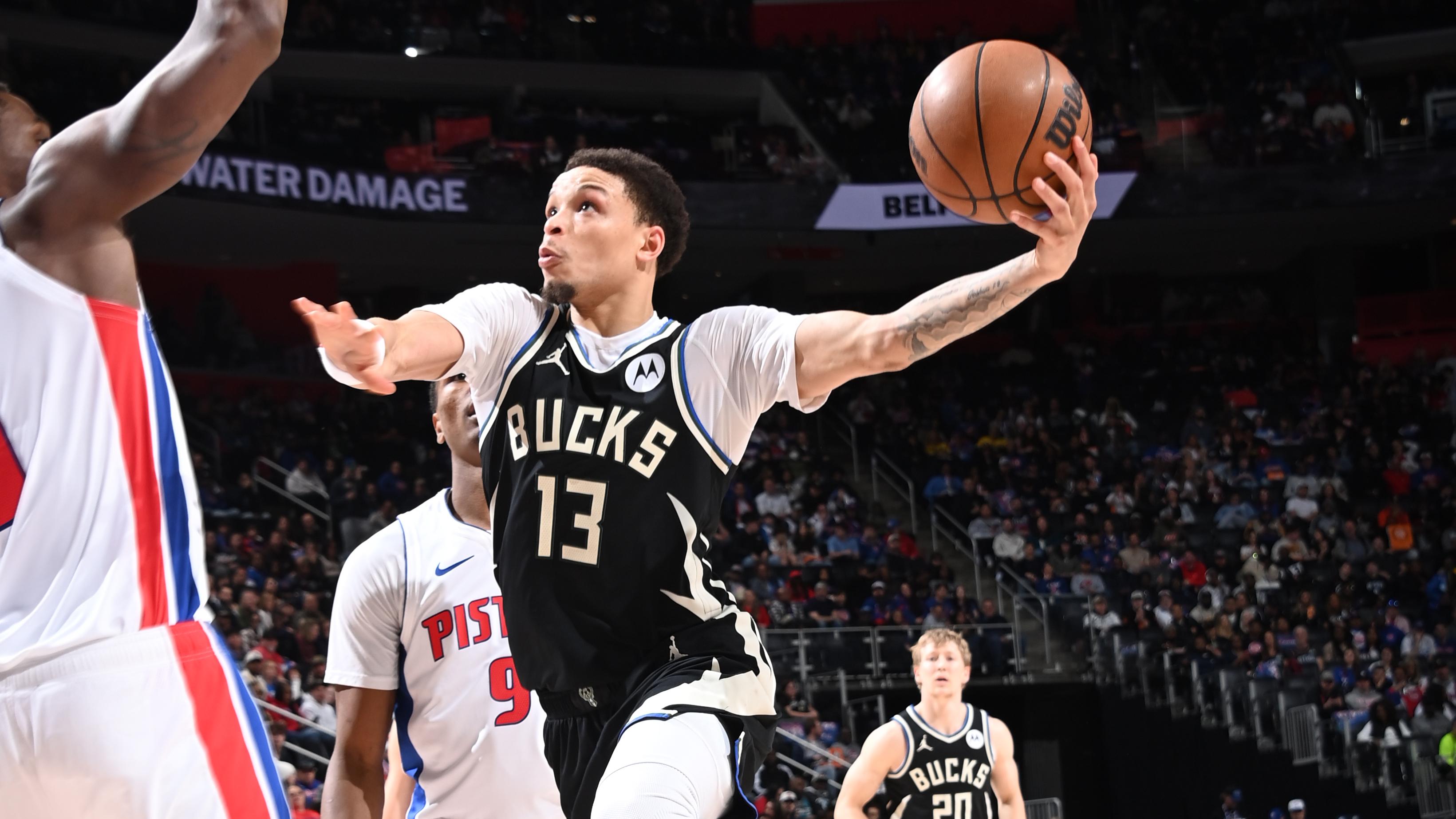 Milwaukee Bucks v Detroit Pistons