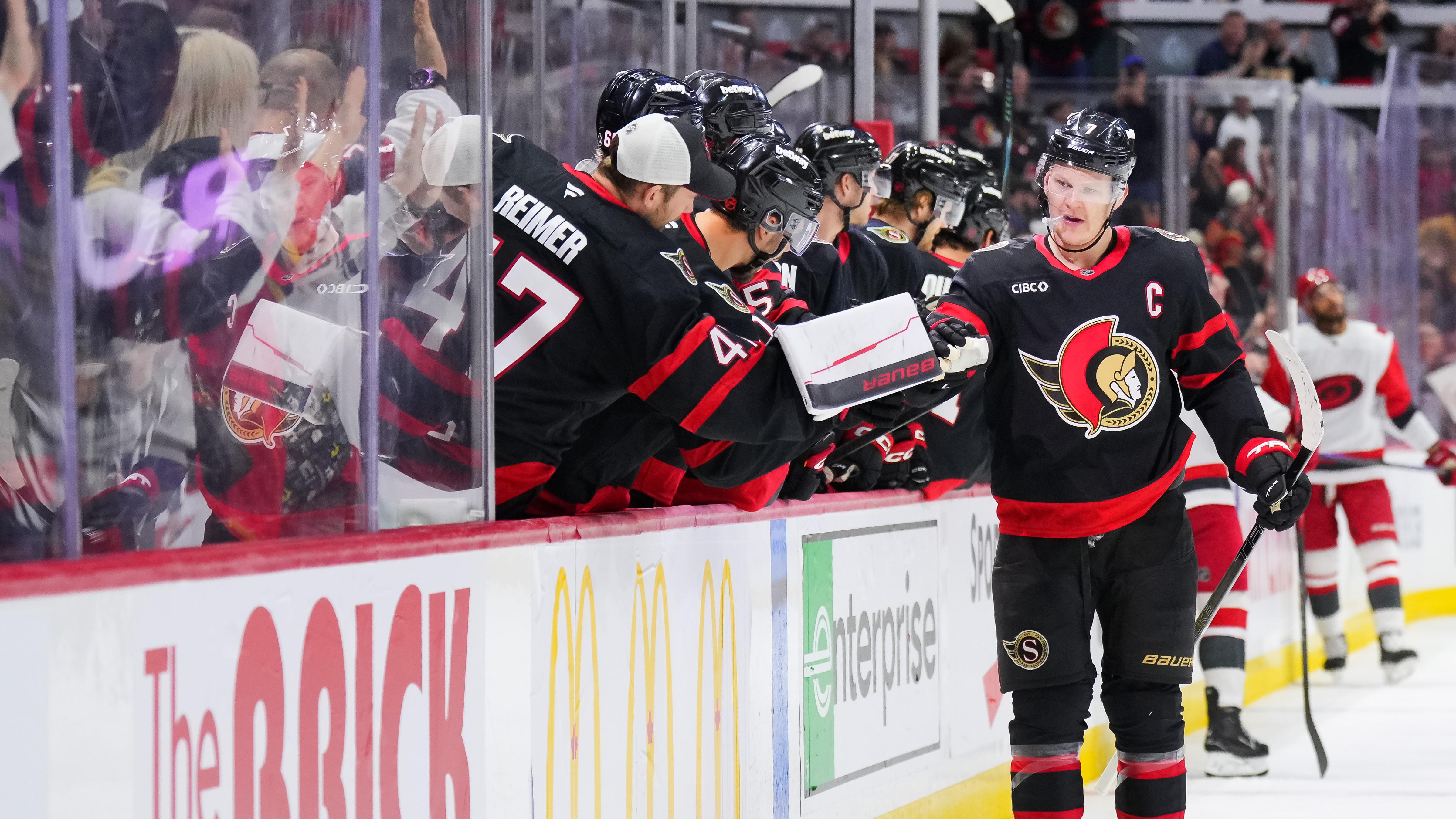 Carolina Hurricanes v Ottawa Senators