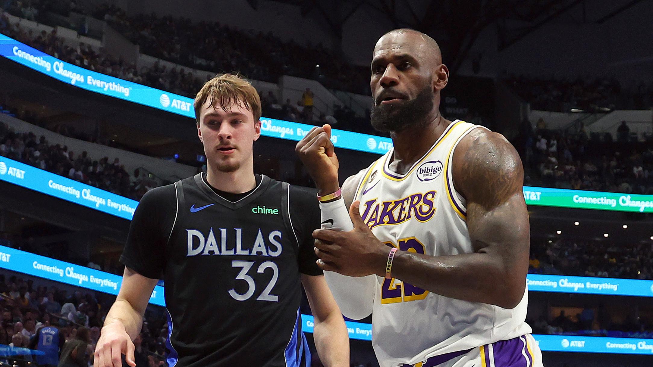 Los Angeles Lakers v Dallas Mavericks