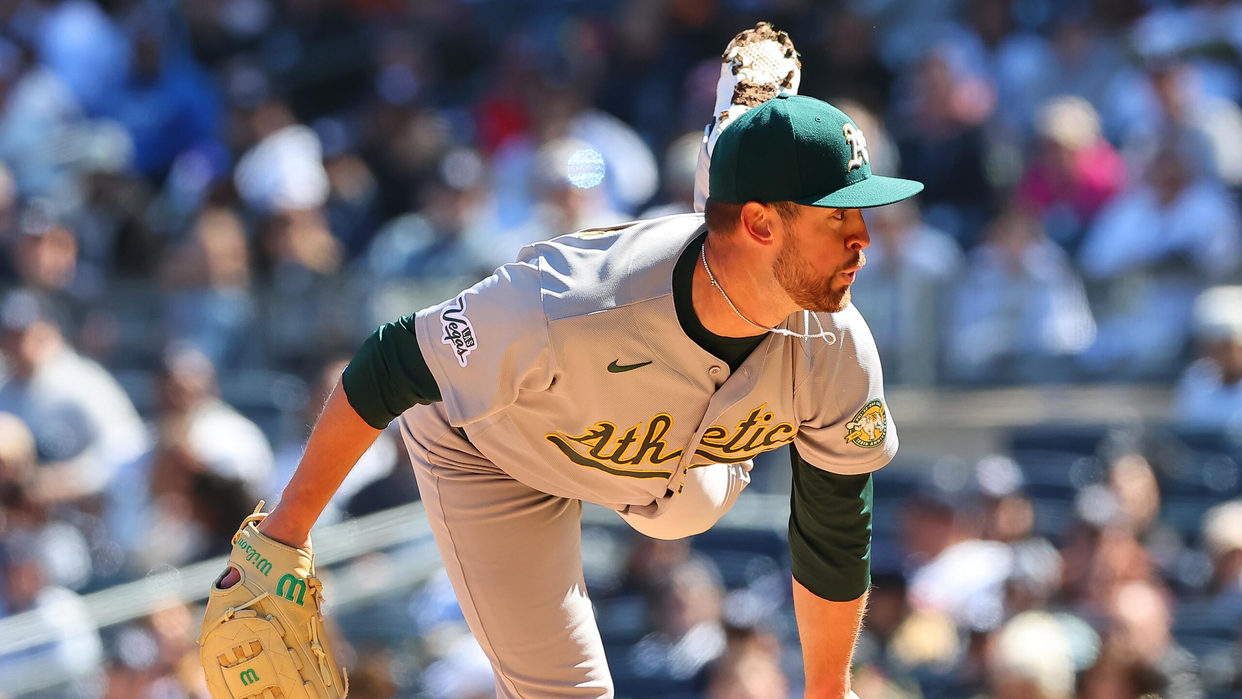 MLB: APR 09 Athletics at Yankees