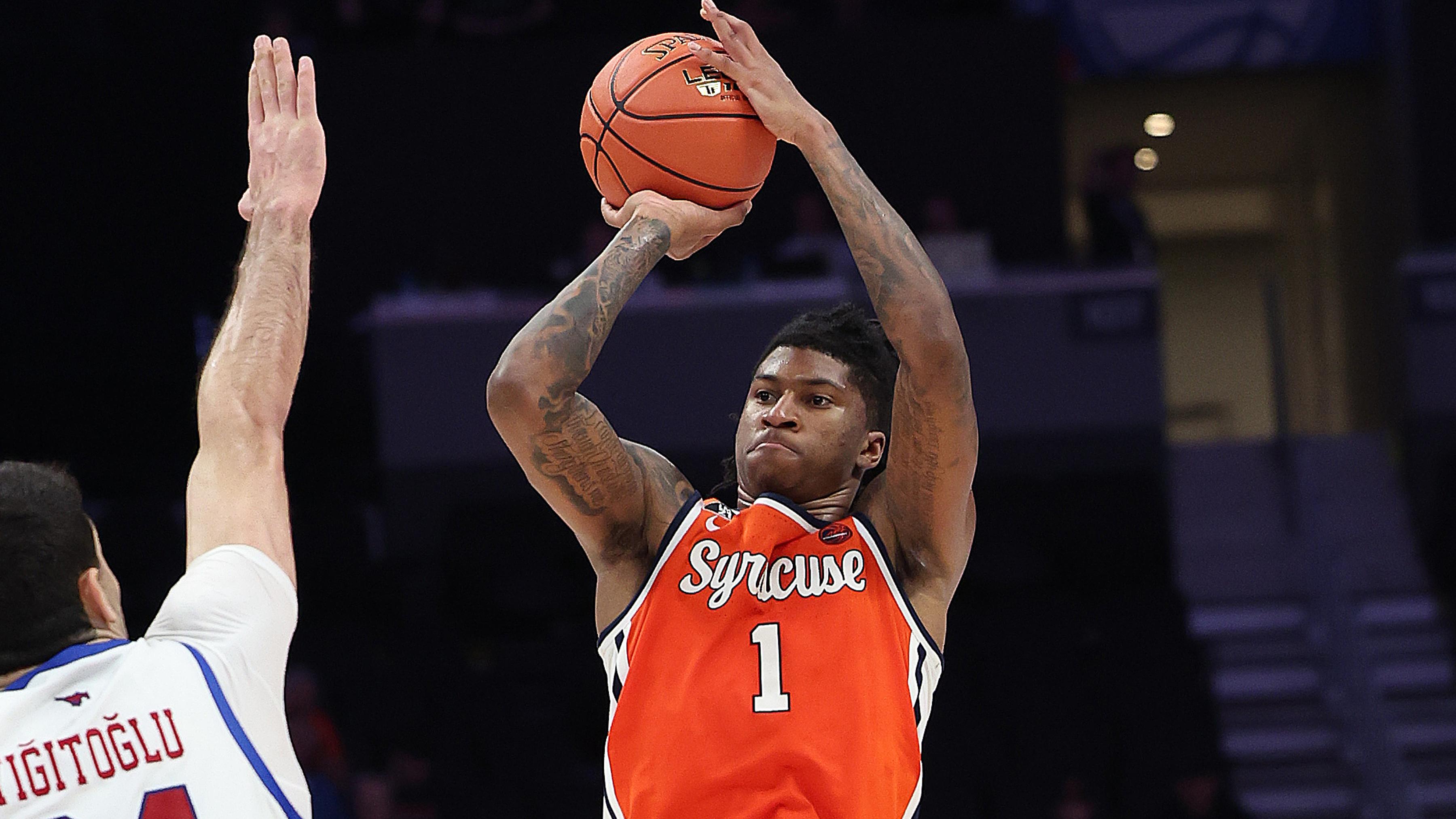 COLLEGE BASKETBALL: MAR 10 ACC TournamentSyracuse vs SMU