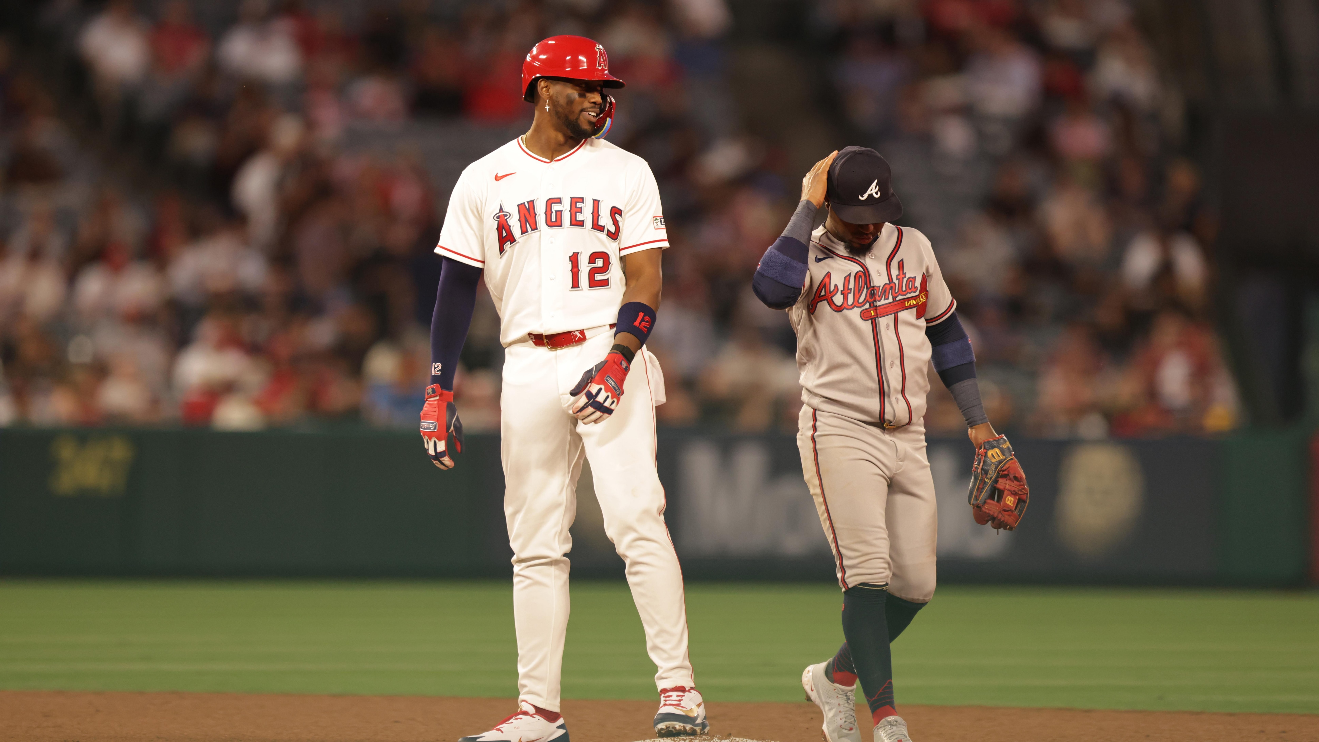 Atlanta Braves v Los Angeles Angels