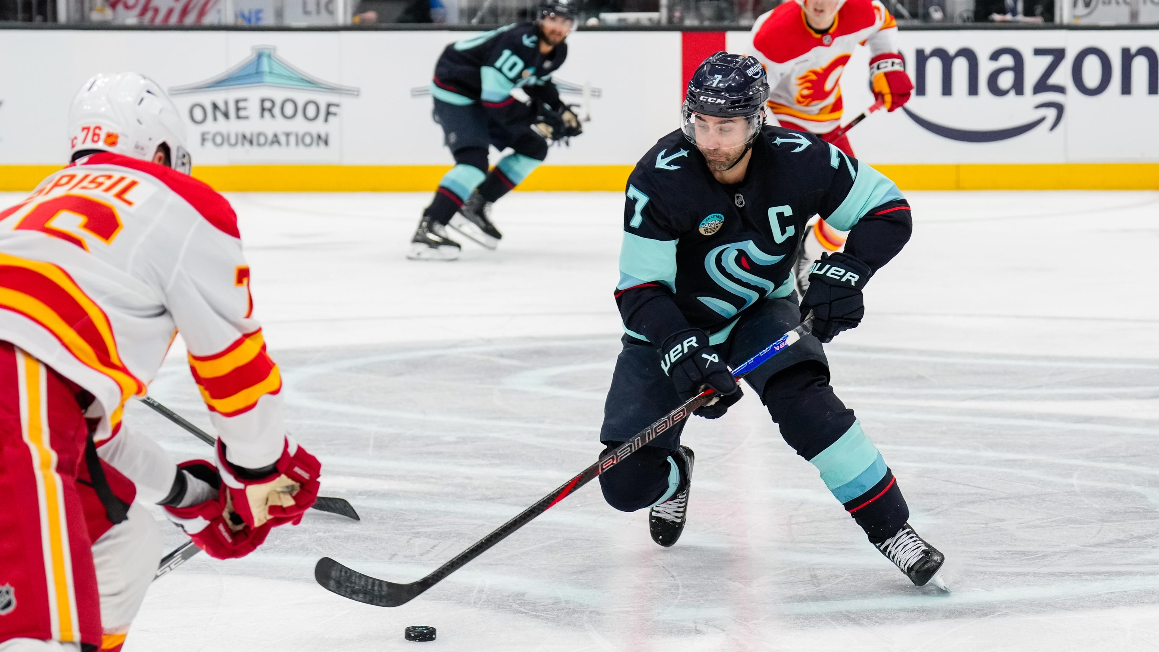 Calgary Flames v Seattle Kraken Calgary Flames v Seattle Kraken