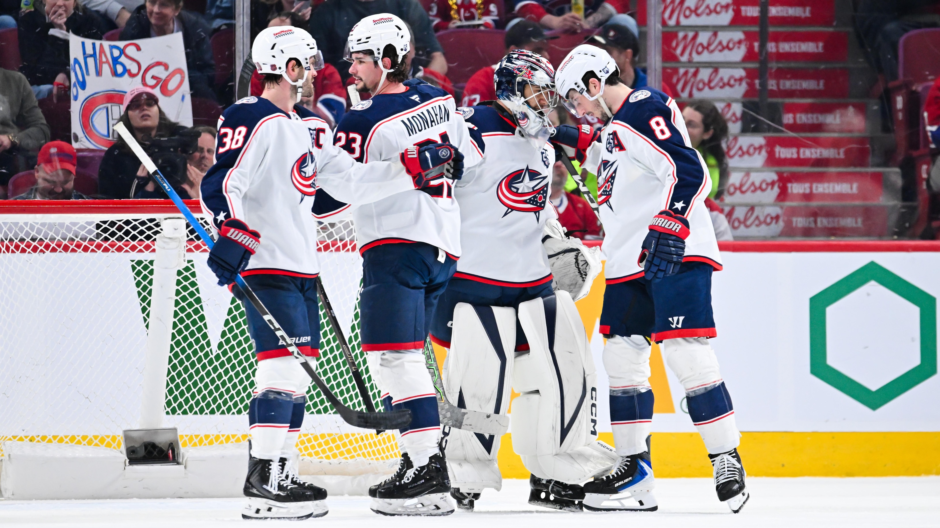 Columbus Blue Jackets v Montreal Canadiens Columbus Blue Jackets v Montreal Canadiens