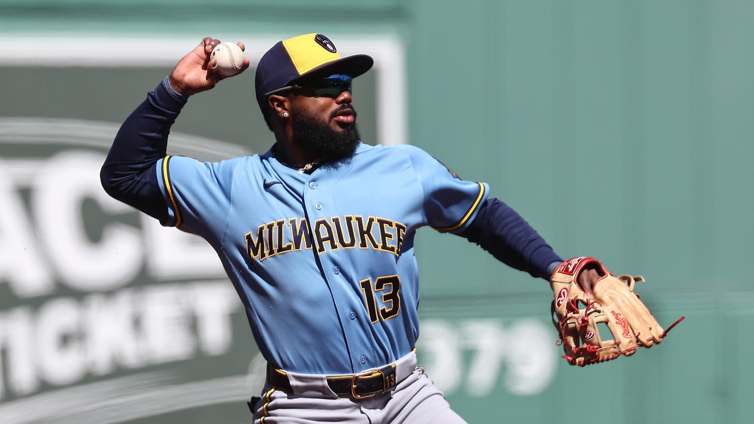 Milwaukee Brewers v Boston Red Sox Milwaukee Brewers v Boston Red Sox