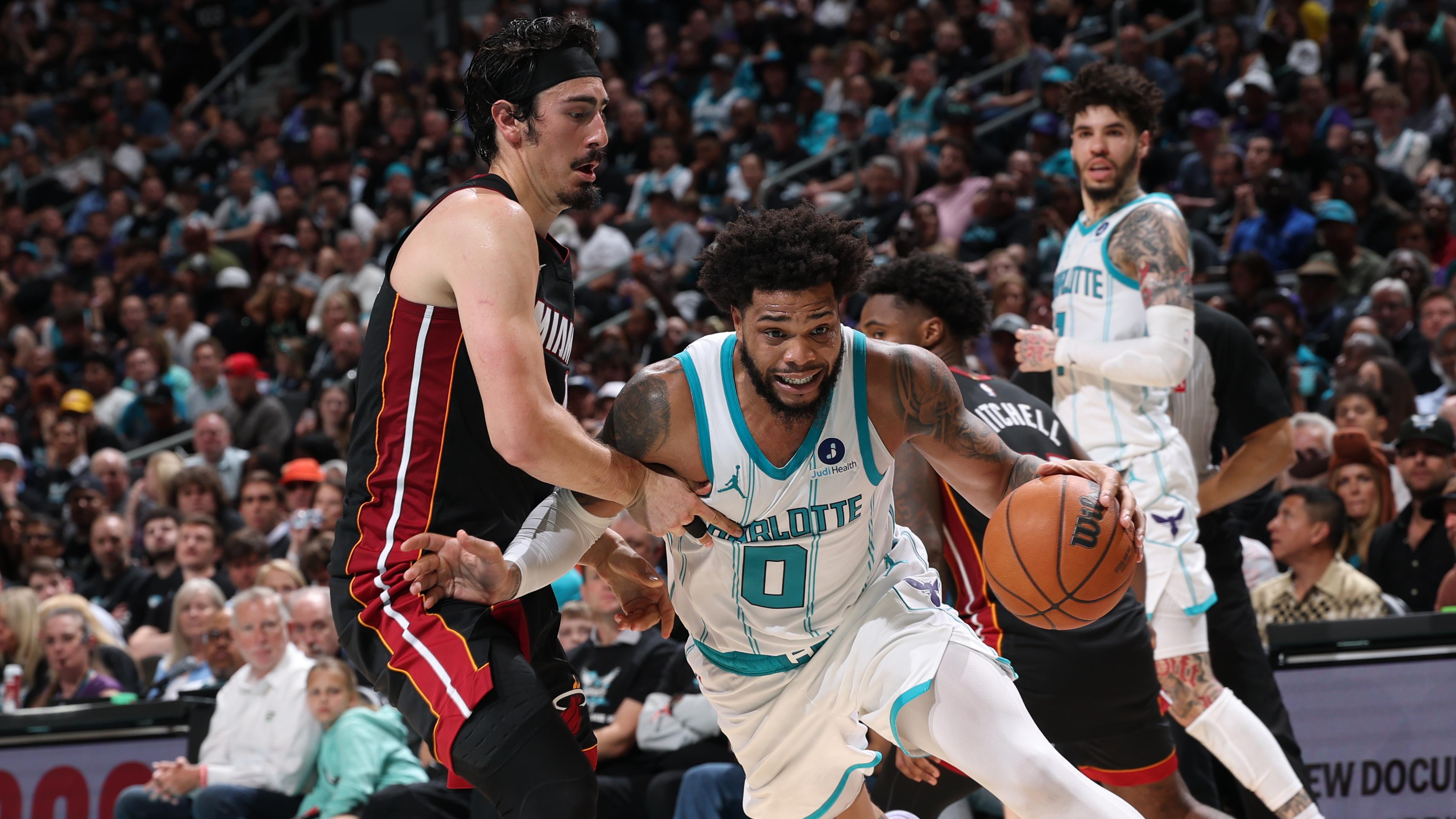 Miami Heat v Charlotte Hornets - Play-In Tournament