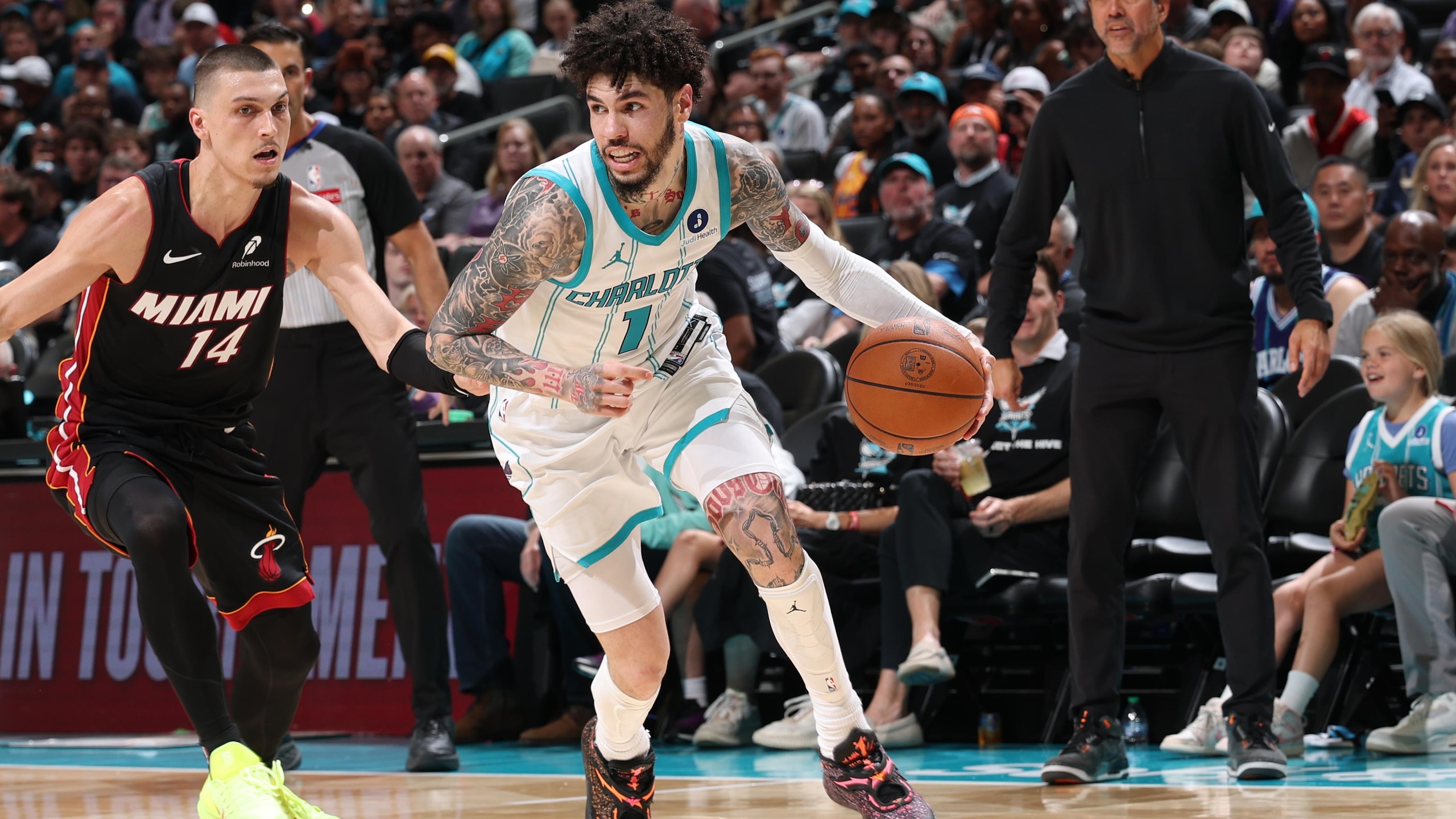 Miami Heat v Charlotte Hornets - Play-In Tournament