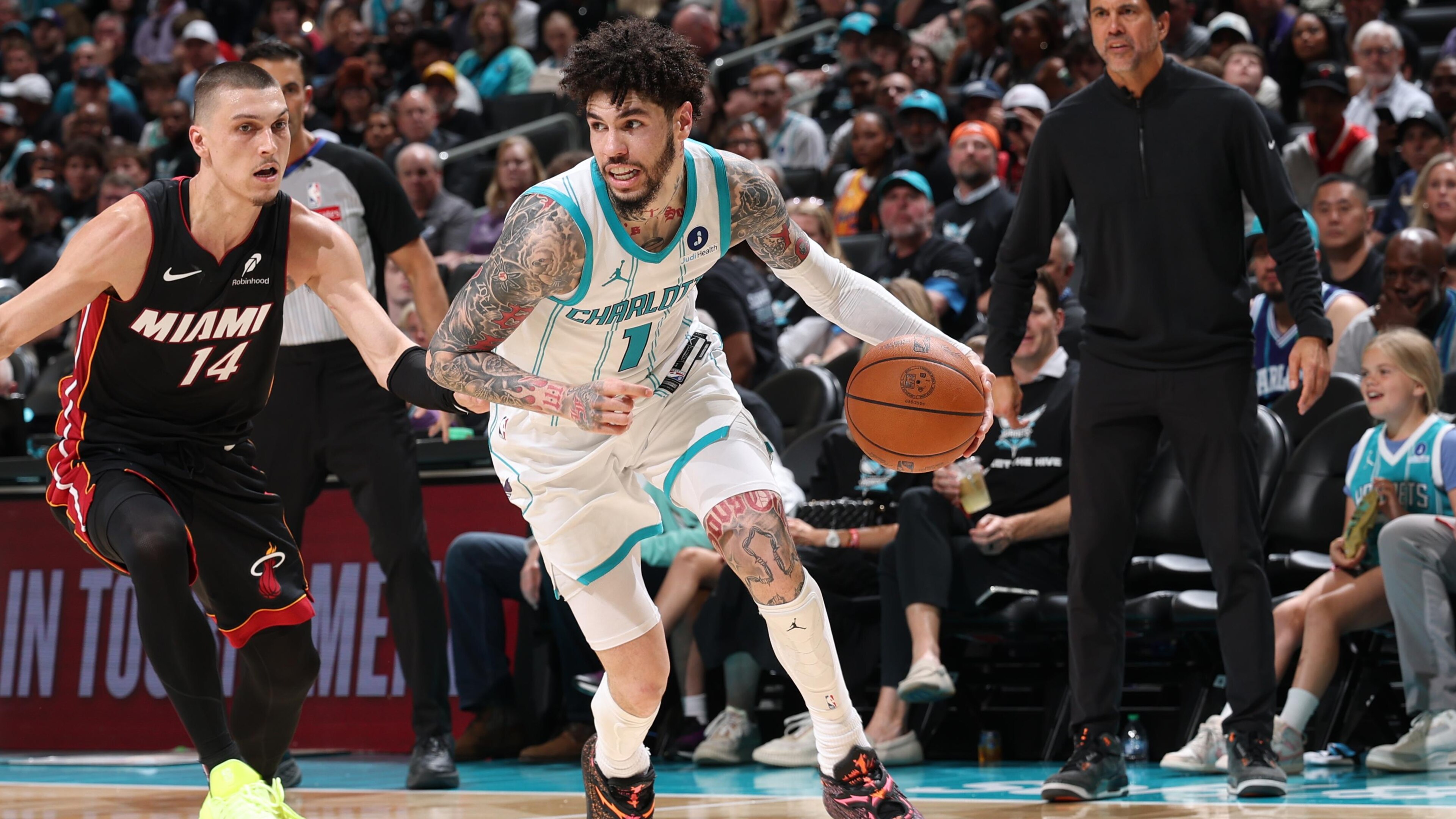 Miami Heat v Charlotte Hornets - Play-In Tournament