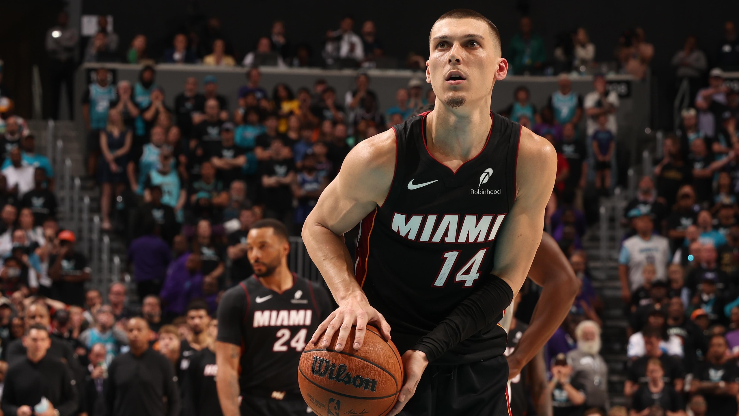 Miami Heat v Charlotte Hornets - Play-In Tournament