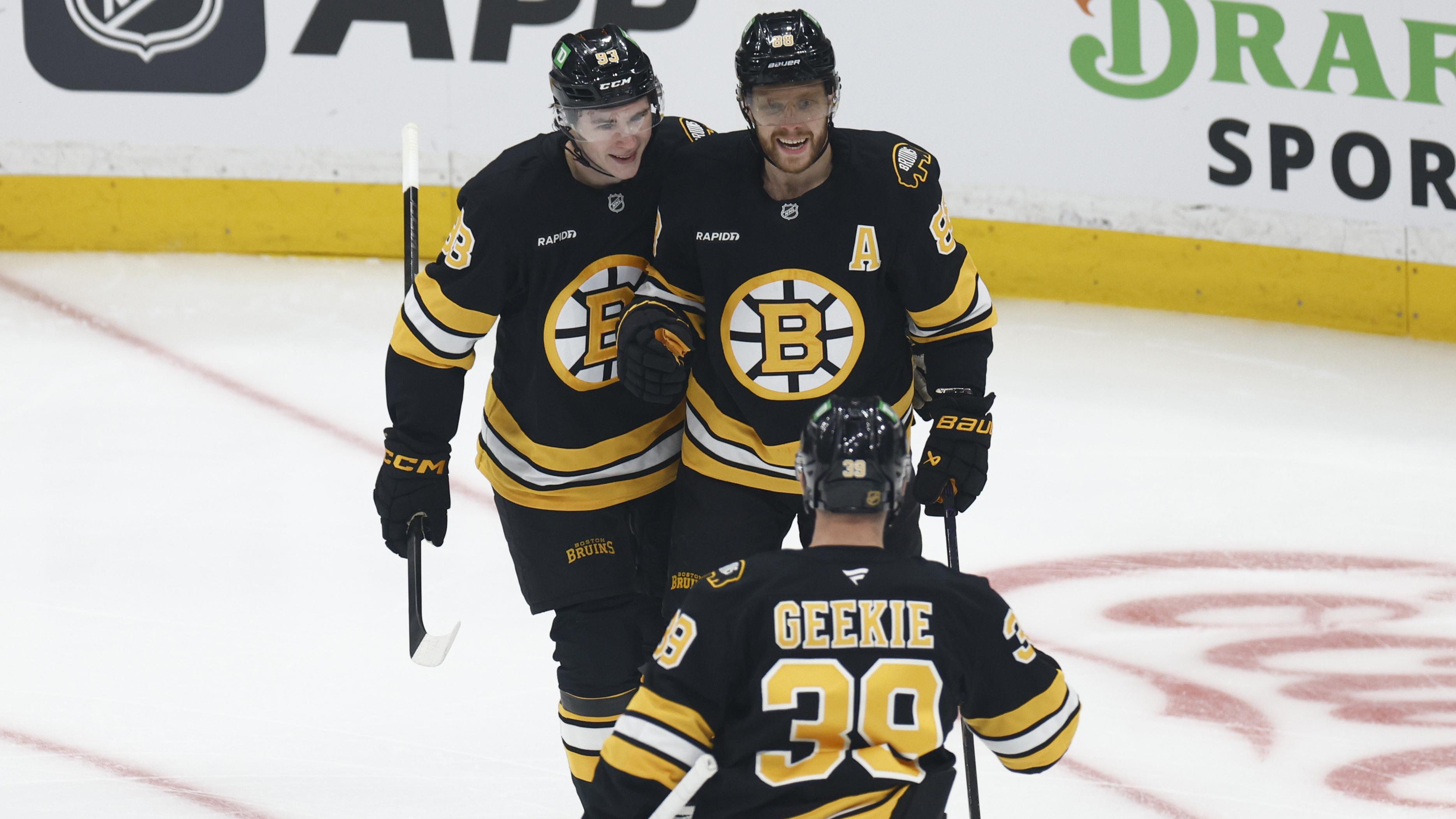 Bruins score first-round playoff matchup vs. the Sabres by showing no sympathy for the Devils in finale