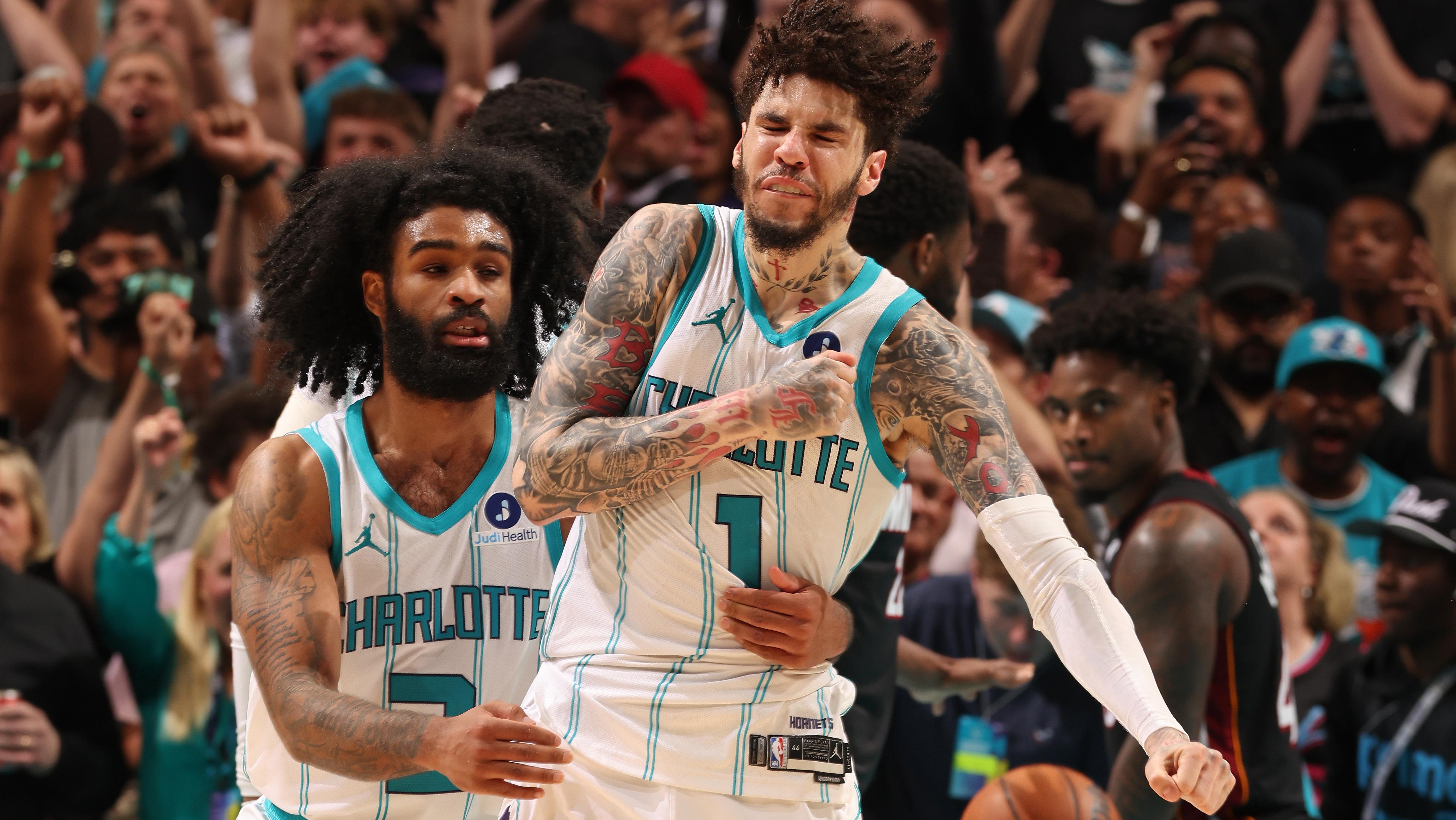 Miami Heat v Charlotte Hornets - Play-In Tournament