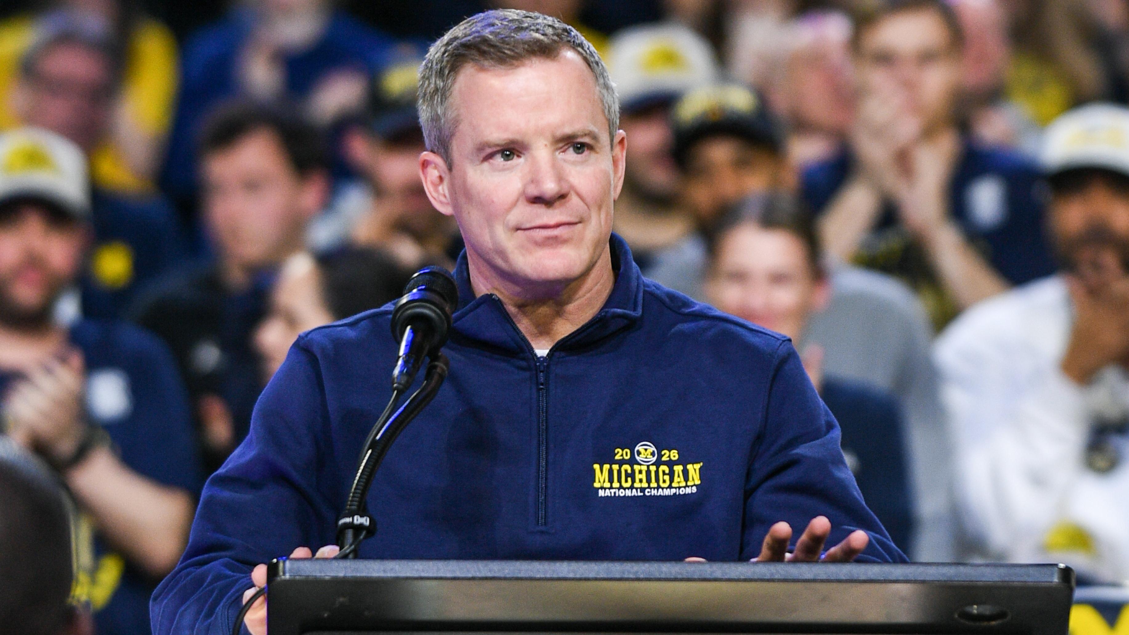 Michigan Men's Basketball Celebrates National Championship