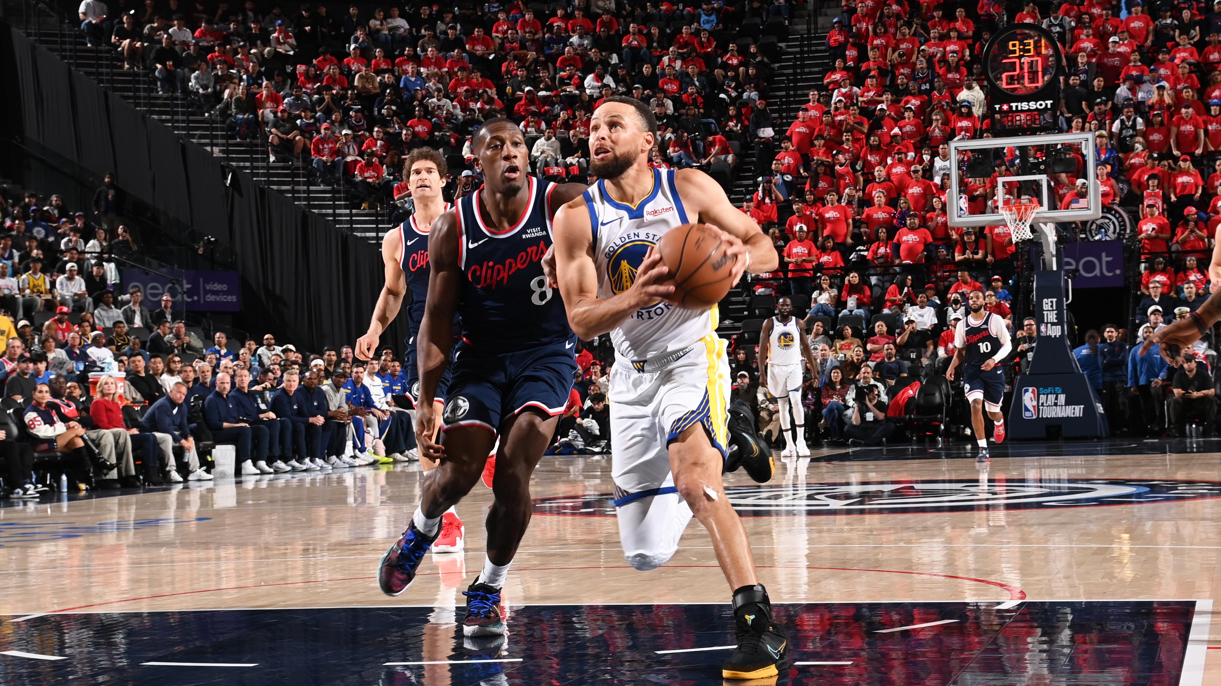 Golden State Warriors v Los Angeles Clippers - Play-In Tournament