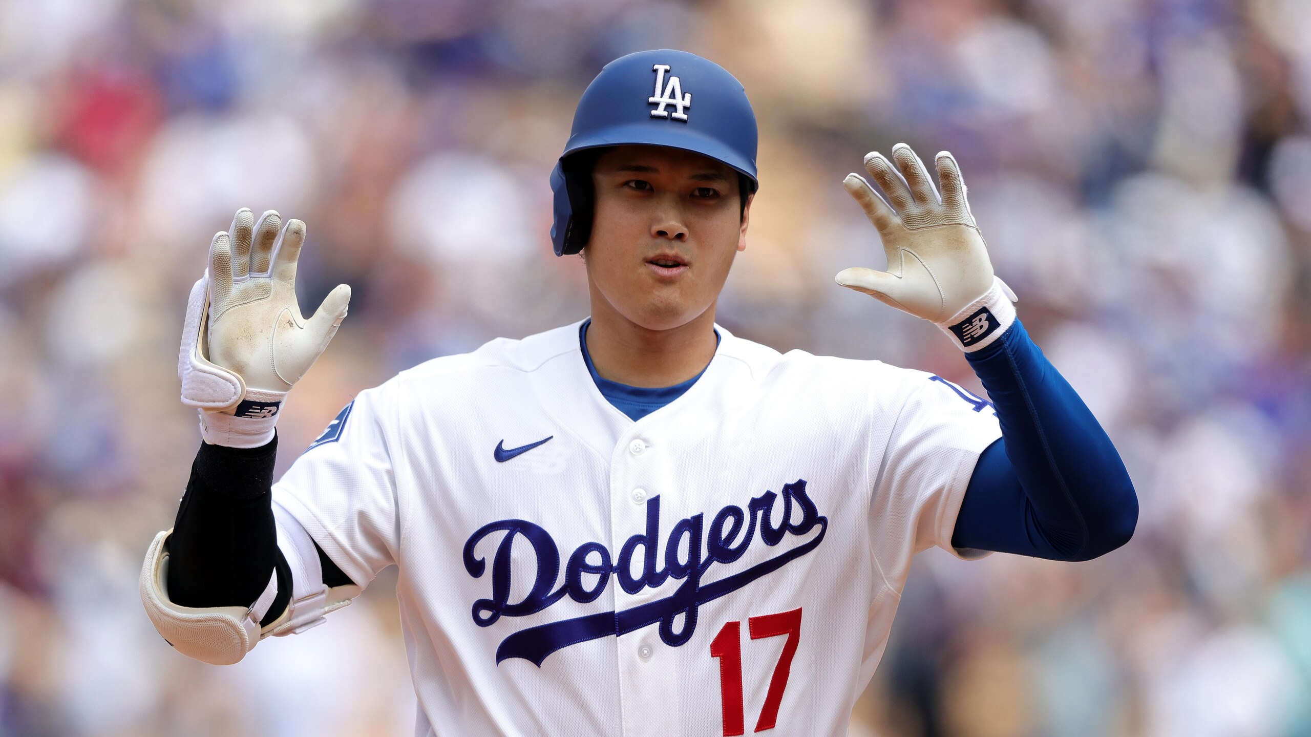 Texas Rangers v Los Angeles Dodgers