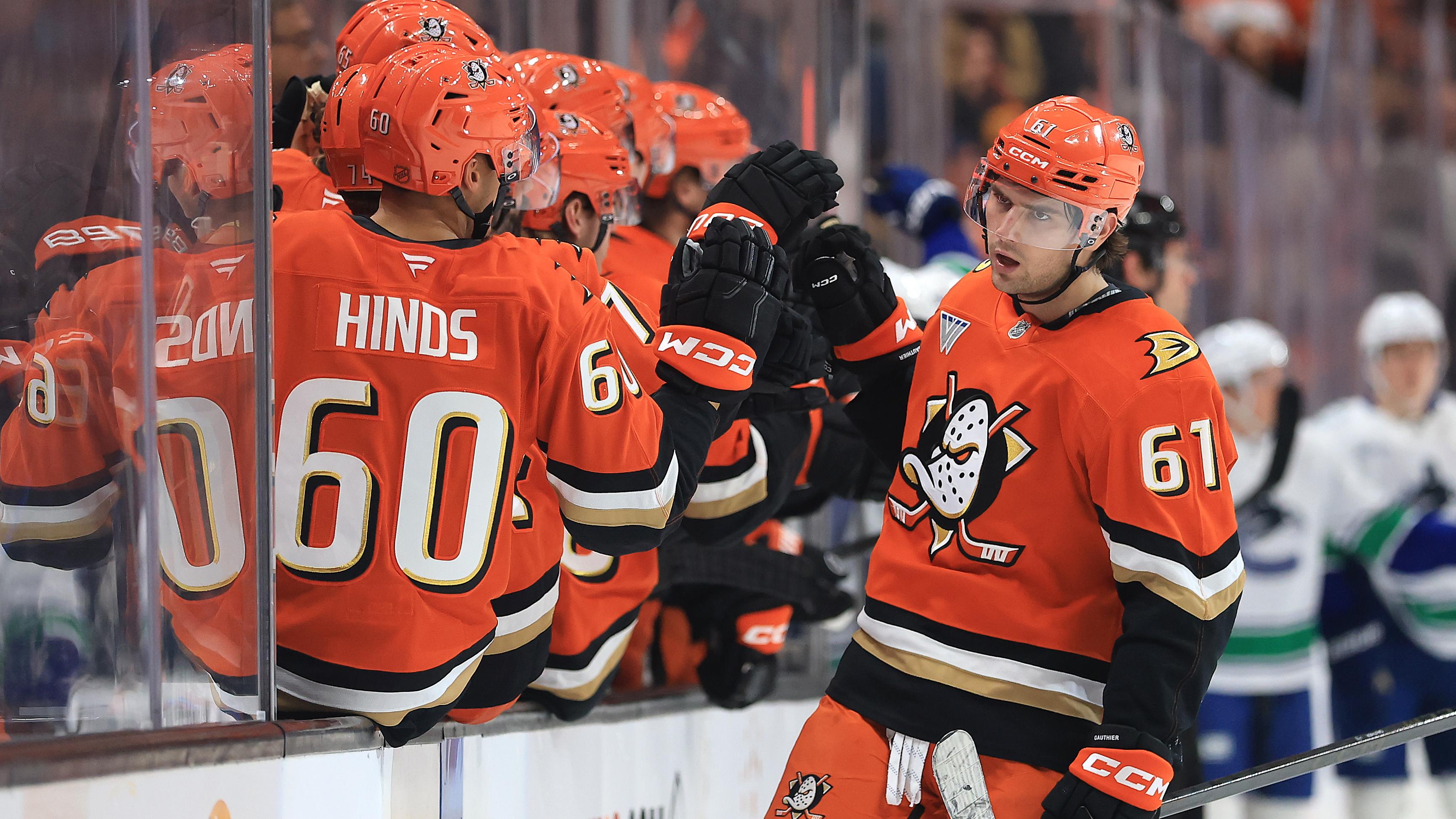 Vancouver Canucks v Anaheim Ducks