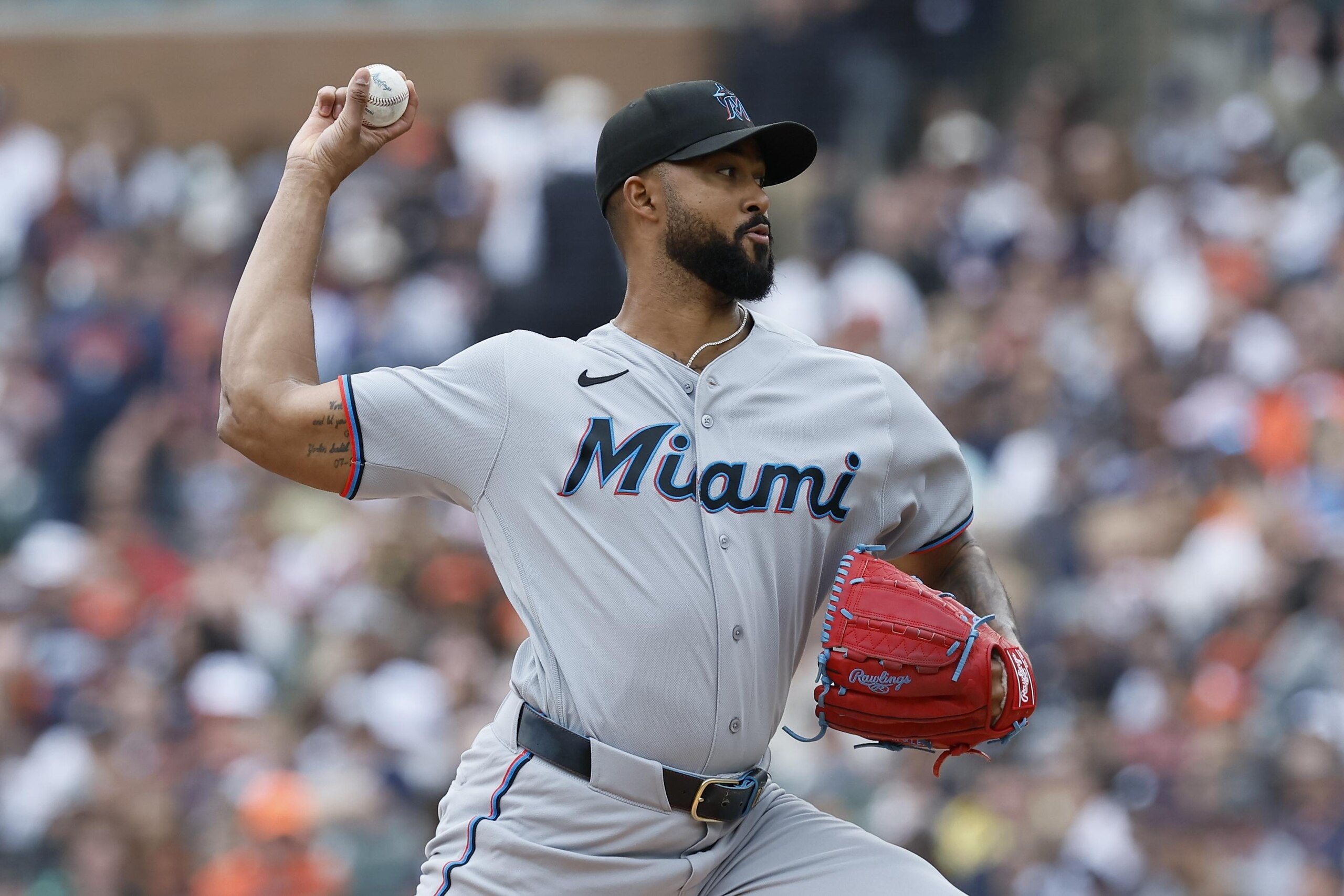 Miami Marlins v Detroit Tigers Miami Marlins v Detroit Tigers
