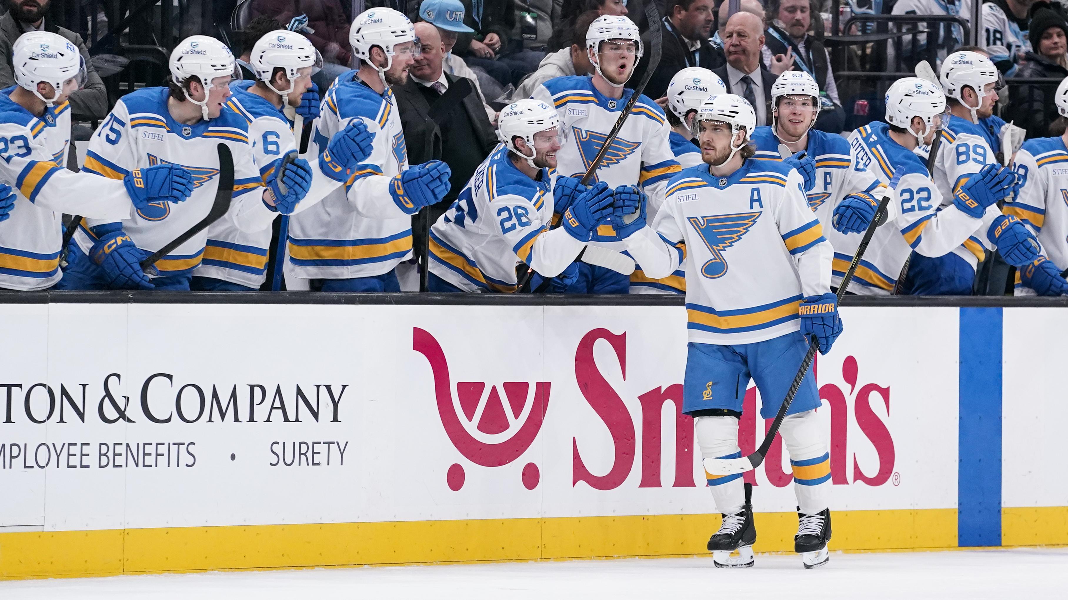 NHL: APR 16 Blues at Mammoth