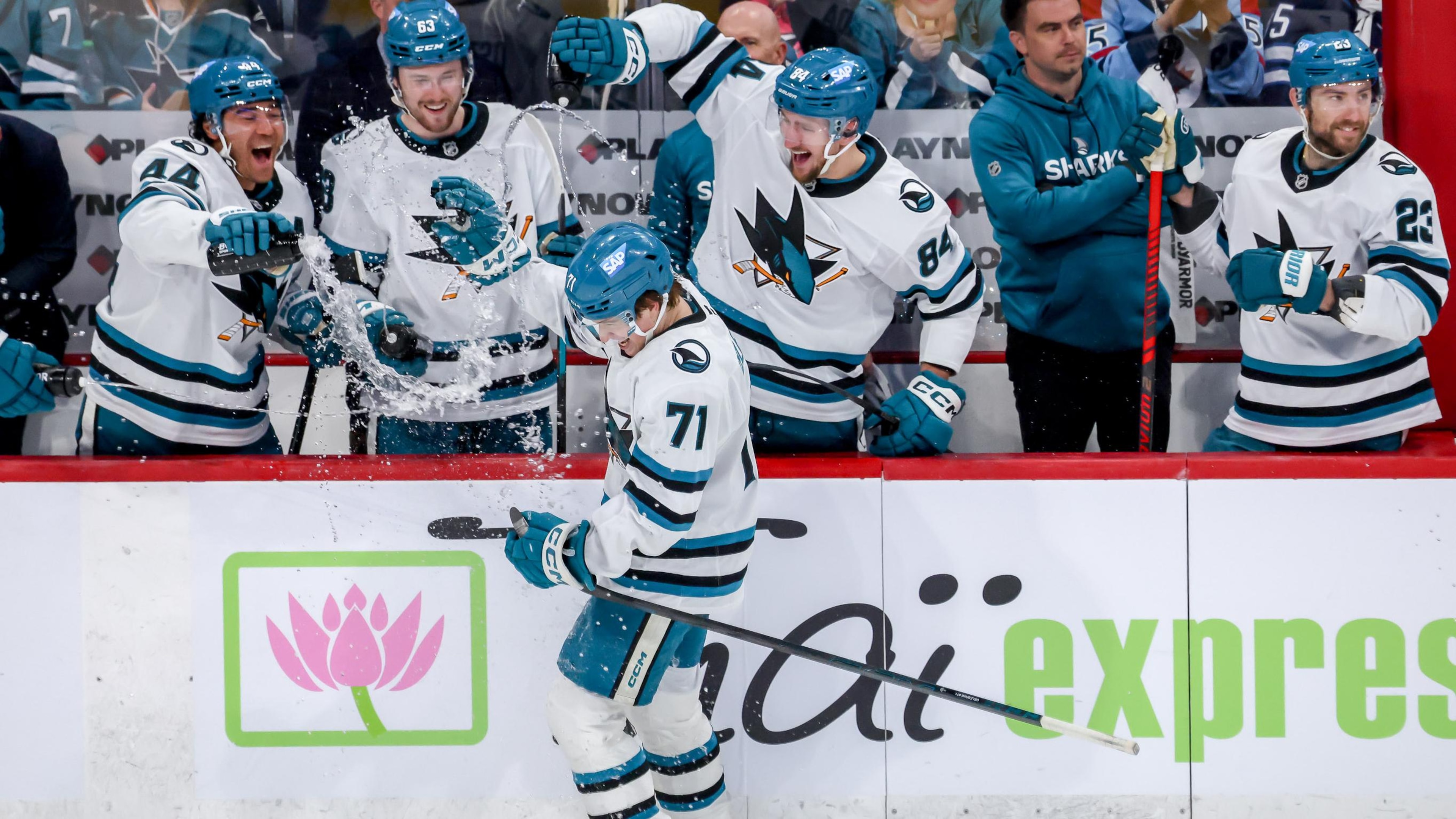 San Jose Sharks v Winnipeg Jets San Jose Sharks v Winnipeg Jets